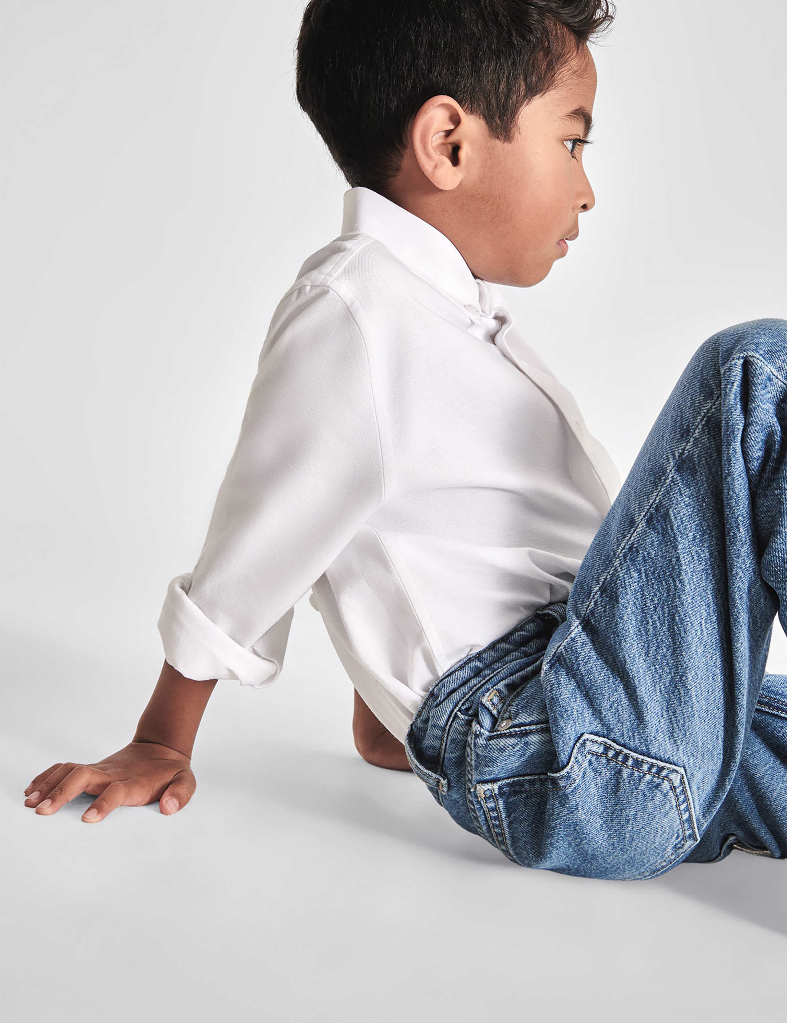 Pure Cotton Oxford Shirt (3-14 Yrs) 6 of 6