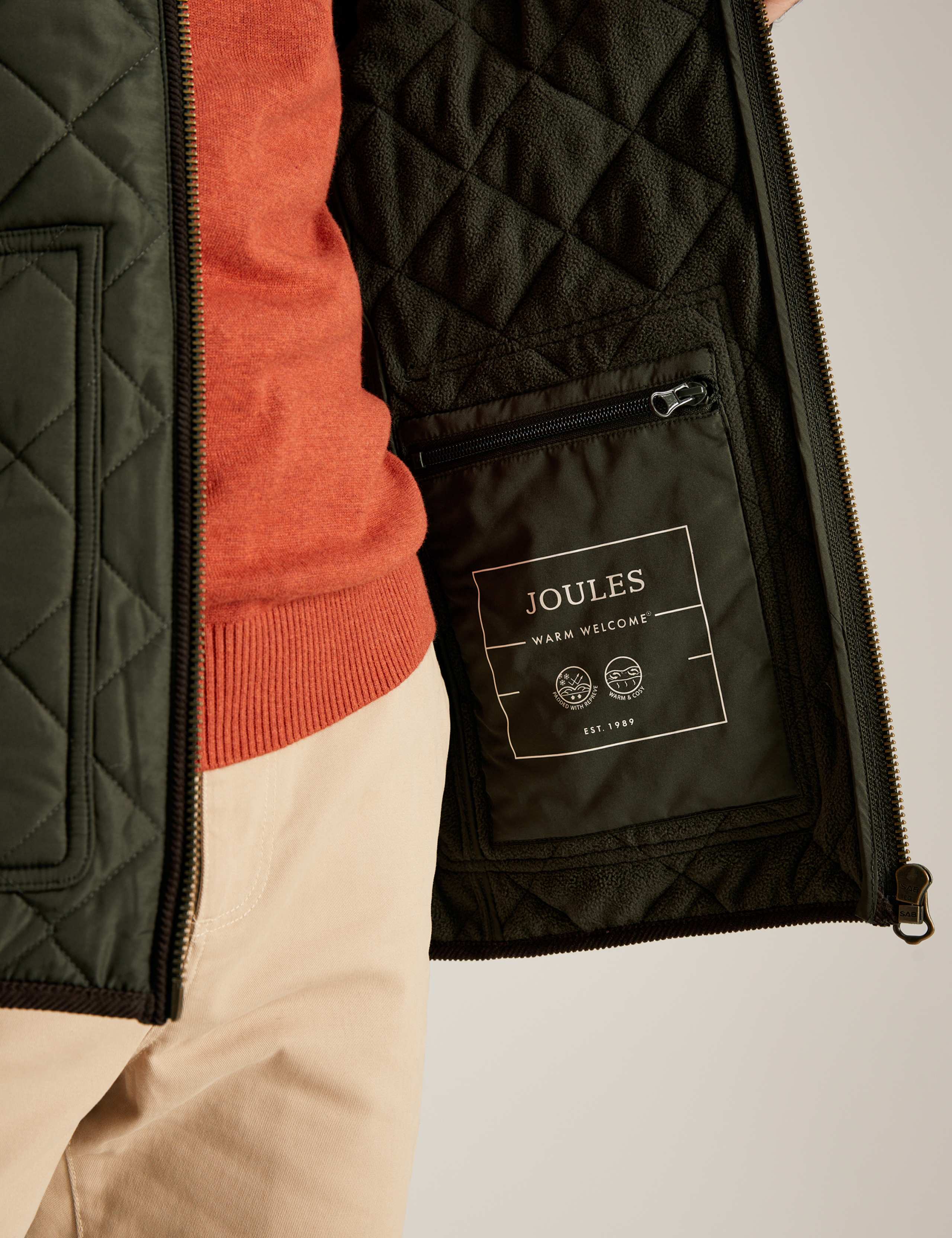 Pure Cotton Quilted Jacket 7 of 7