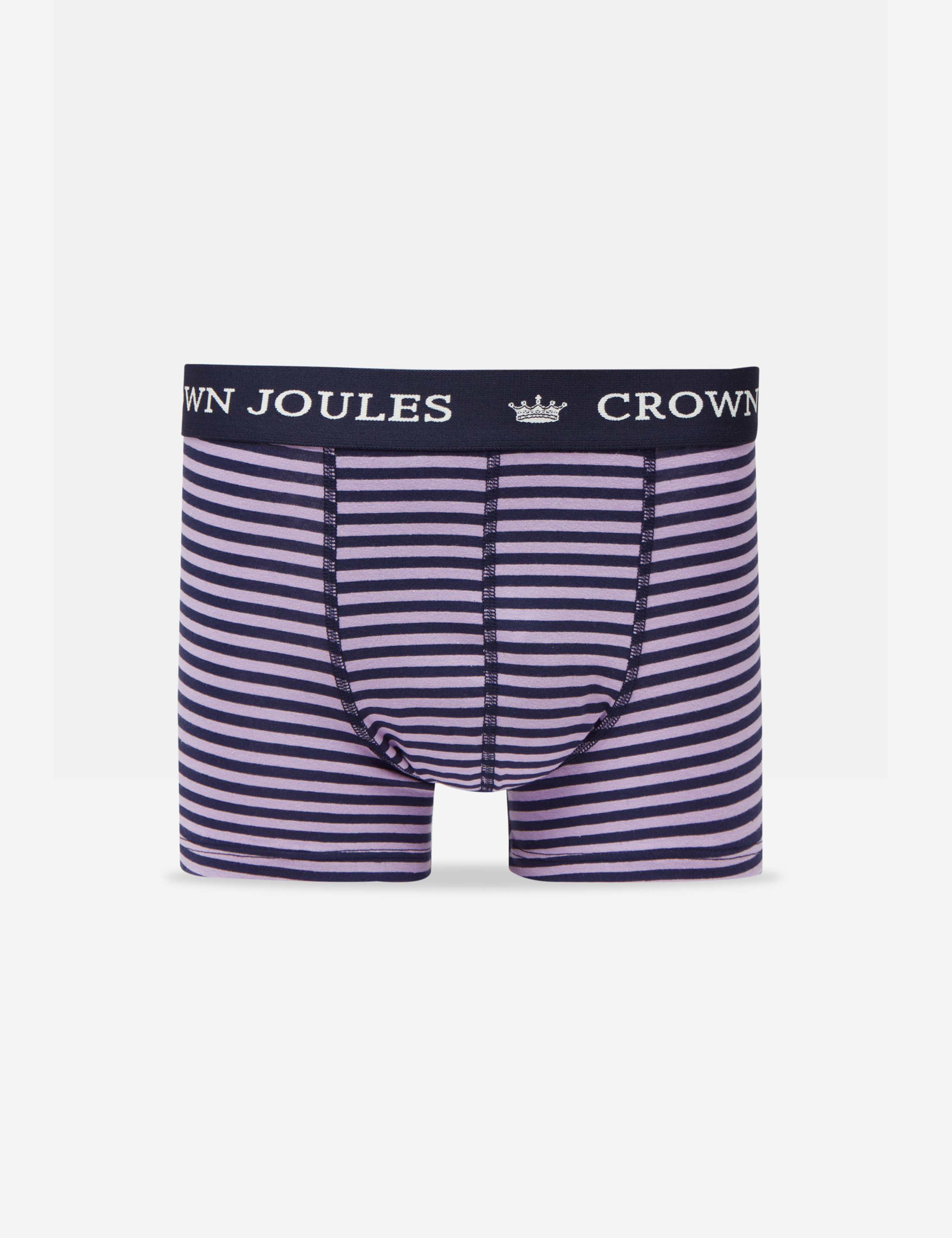 2 Pack Cotton Rich Crown Joules Slogan Boxers 2 of 4