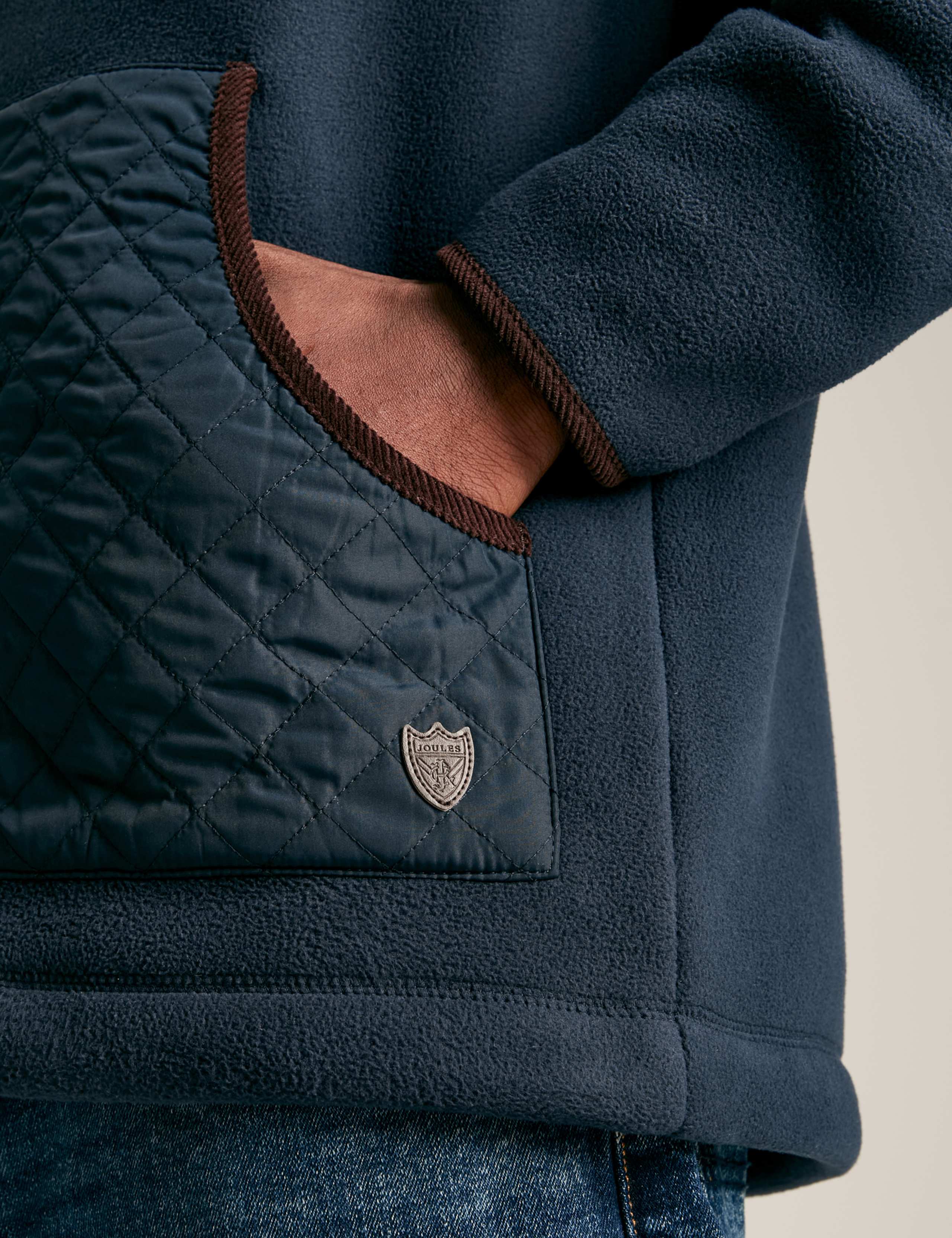 Fleece Funnel Neck Zip Up Jacket 7 of 7
