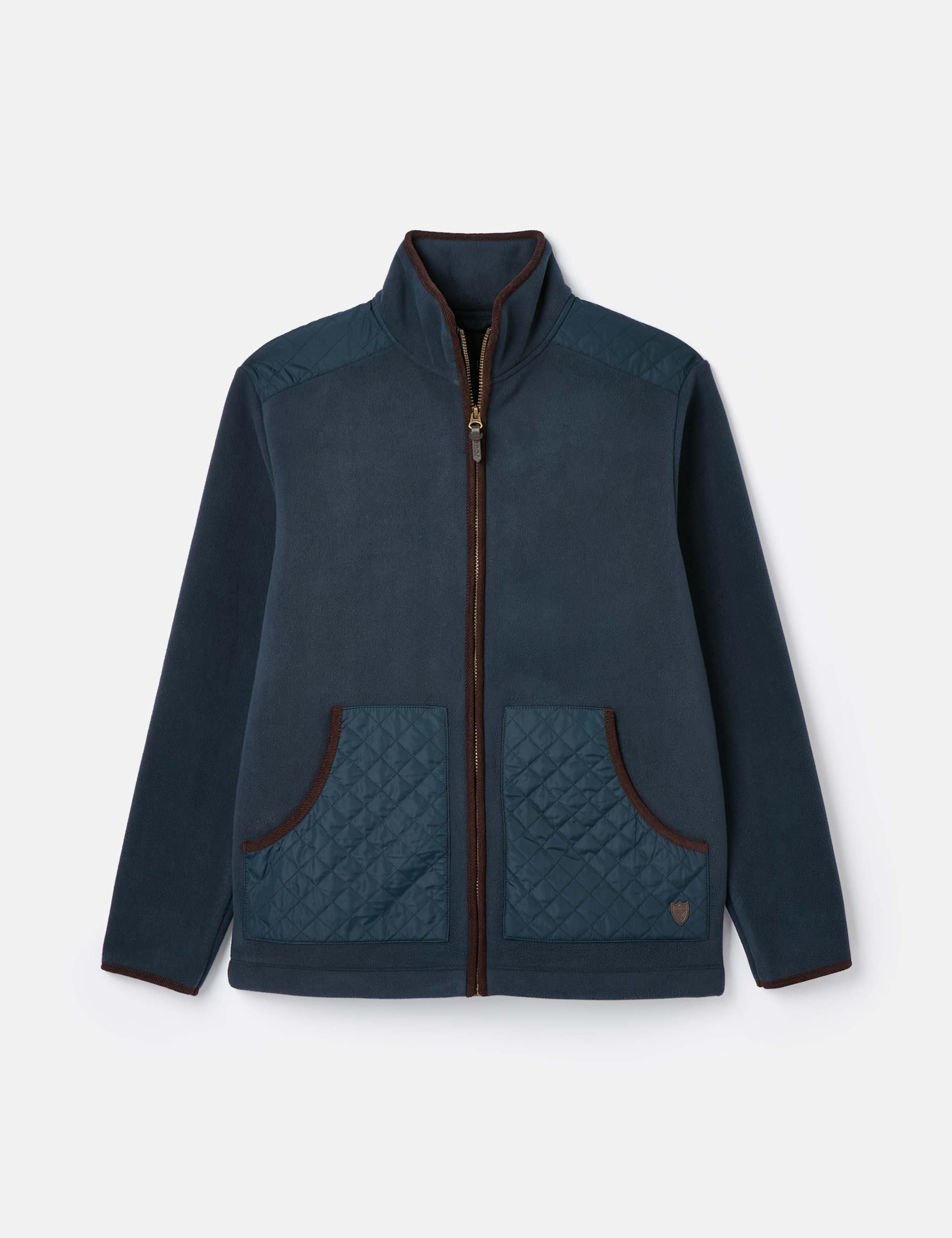 Fleece Funnel Neck Zip Up Jacket 2 of 7