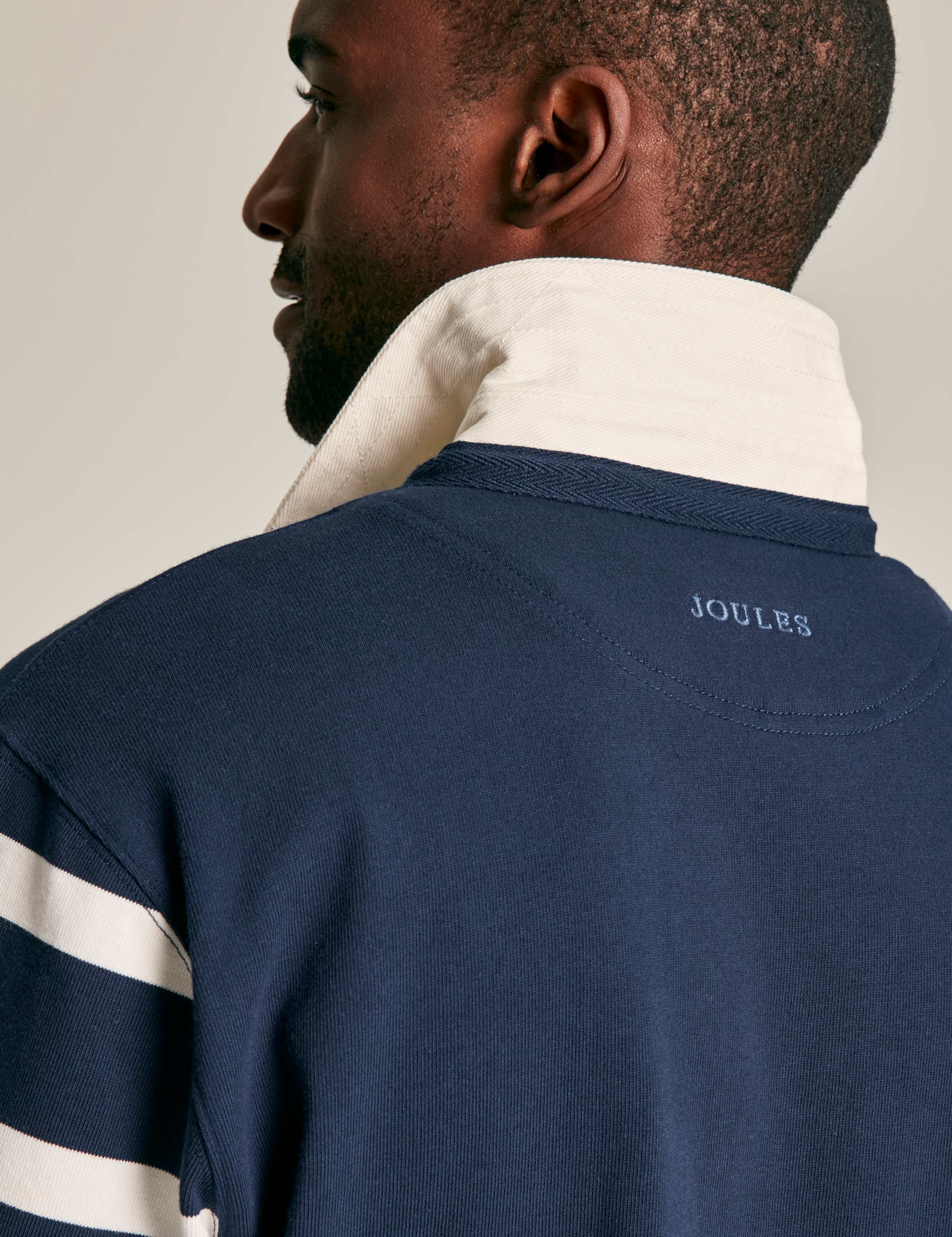 Pure Cotton Striped Long Sleeve Rugby Shirt 7 of 7