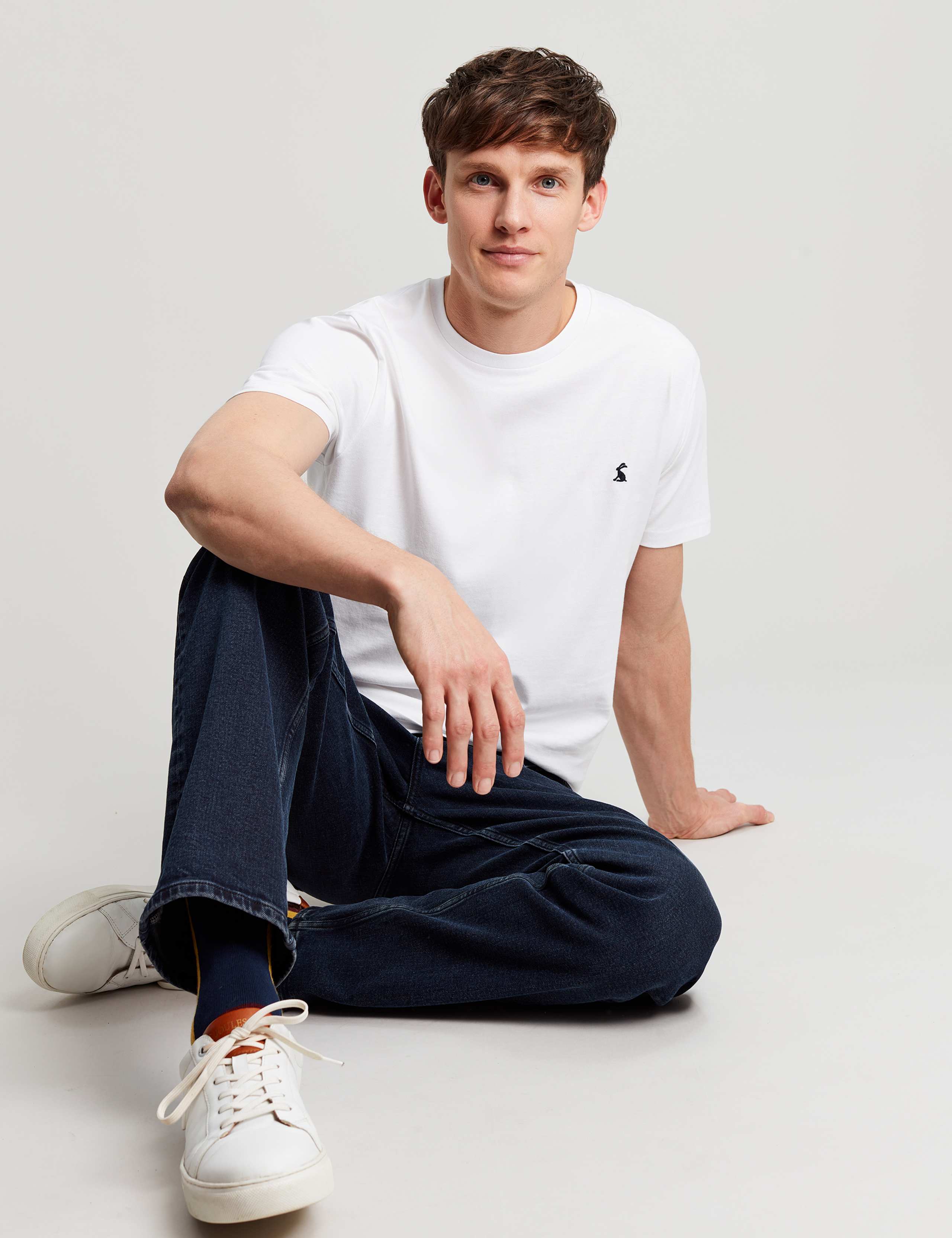 Pure Cotton Jersey Crew Neck T-Shirt 5 of 6