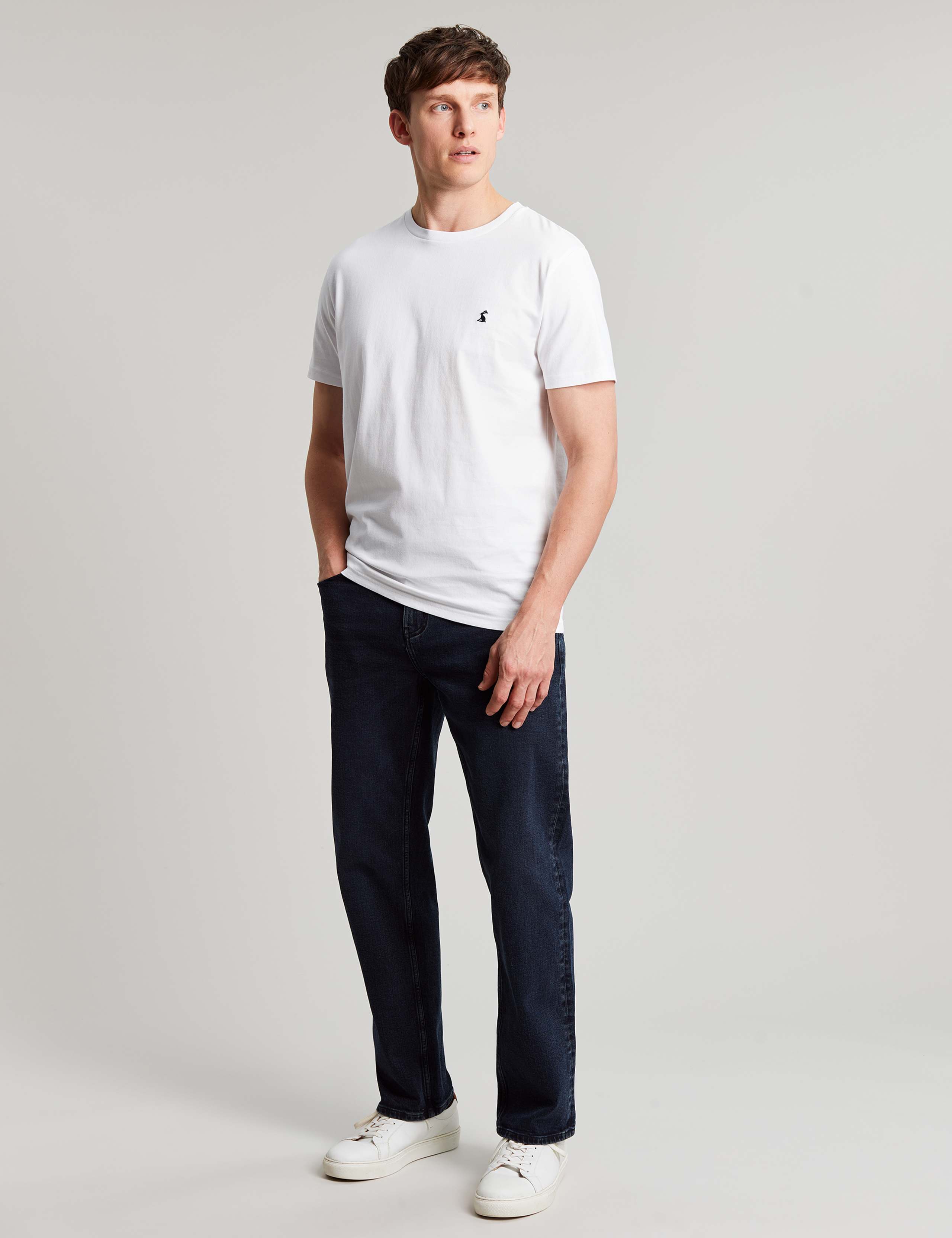 Pure Cotton Jersey Crew Neck T-Shirt 6 of 6