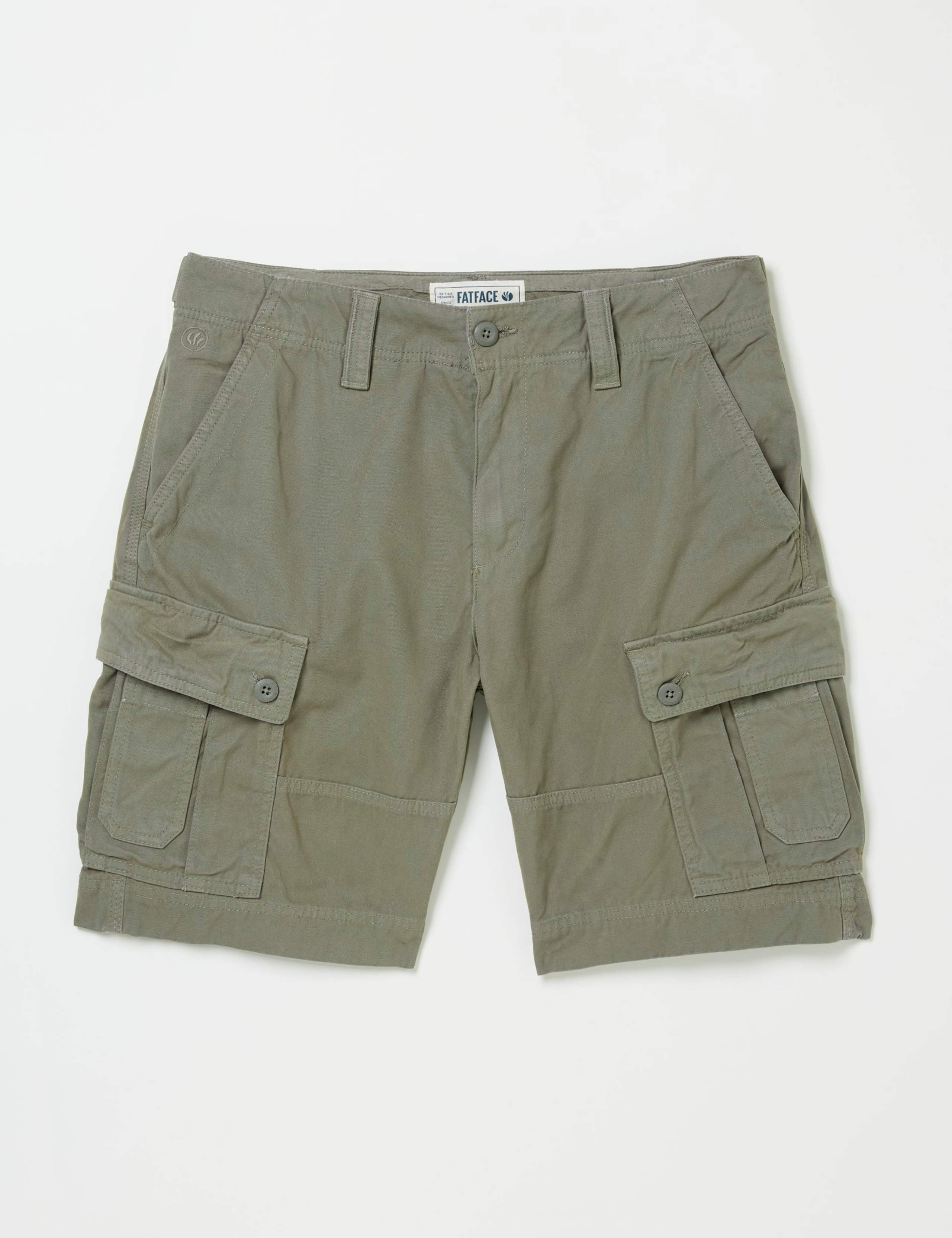 Regular Fit Pure Cotton Cargo Shorts 2 of 5