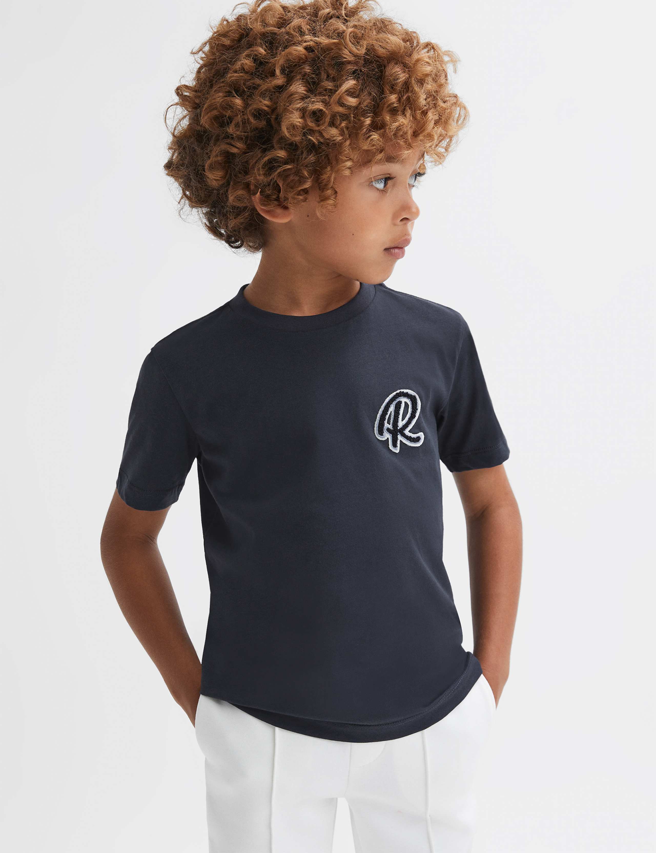 3pk Pure Cotton T-Shirts (3-14 Yrs) 2 of 5