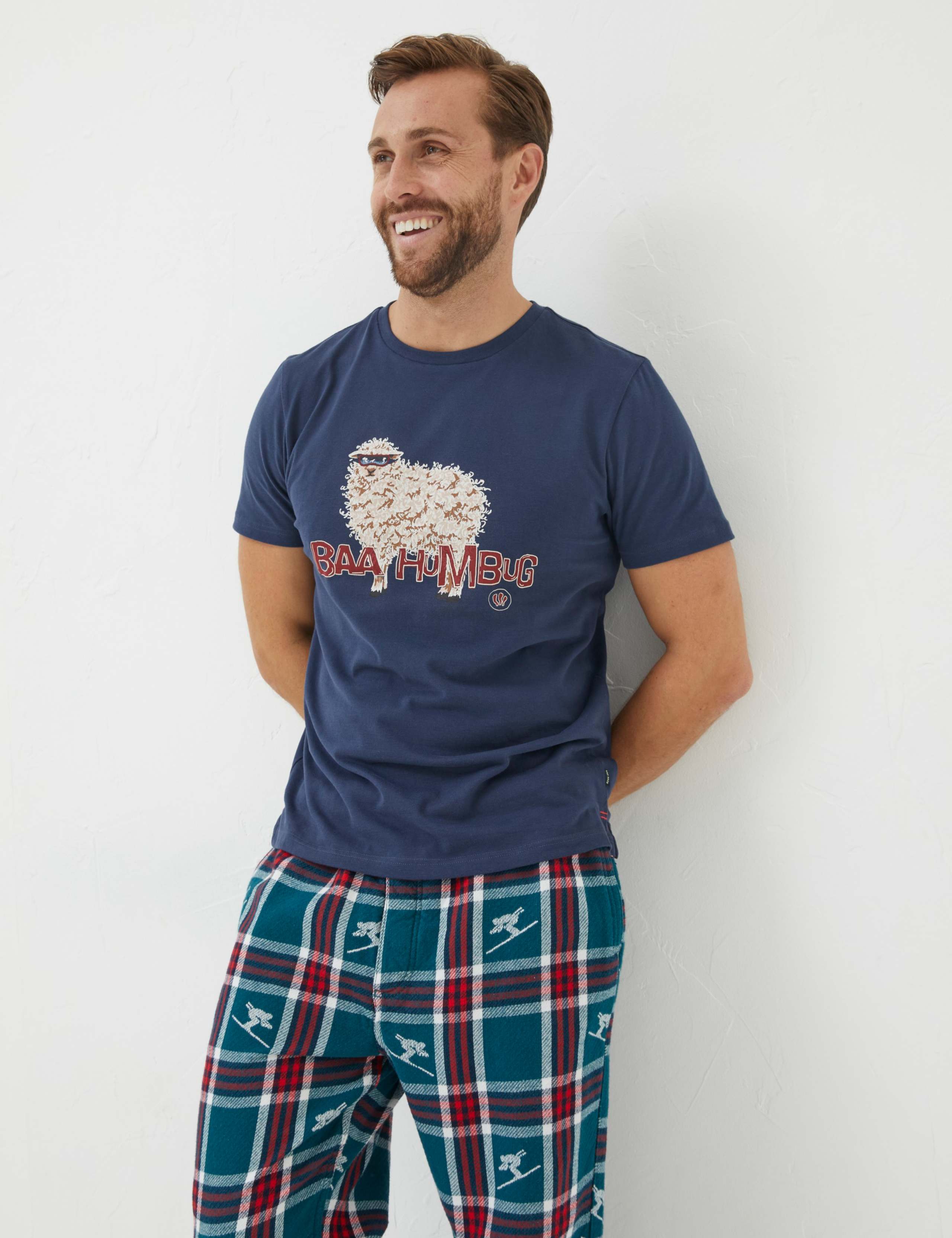 Pure Cotton Baa Humbug Graphic T-Shirt 1 of 4
