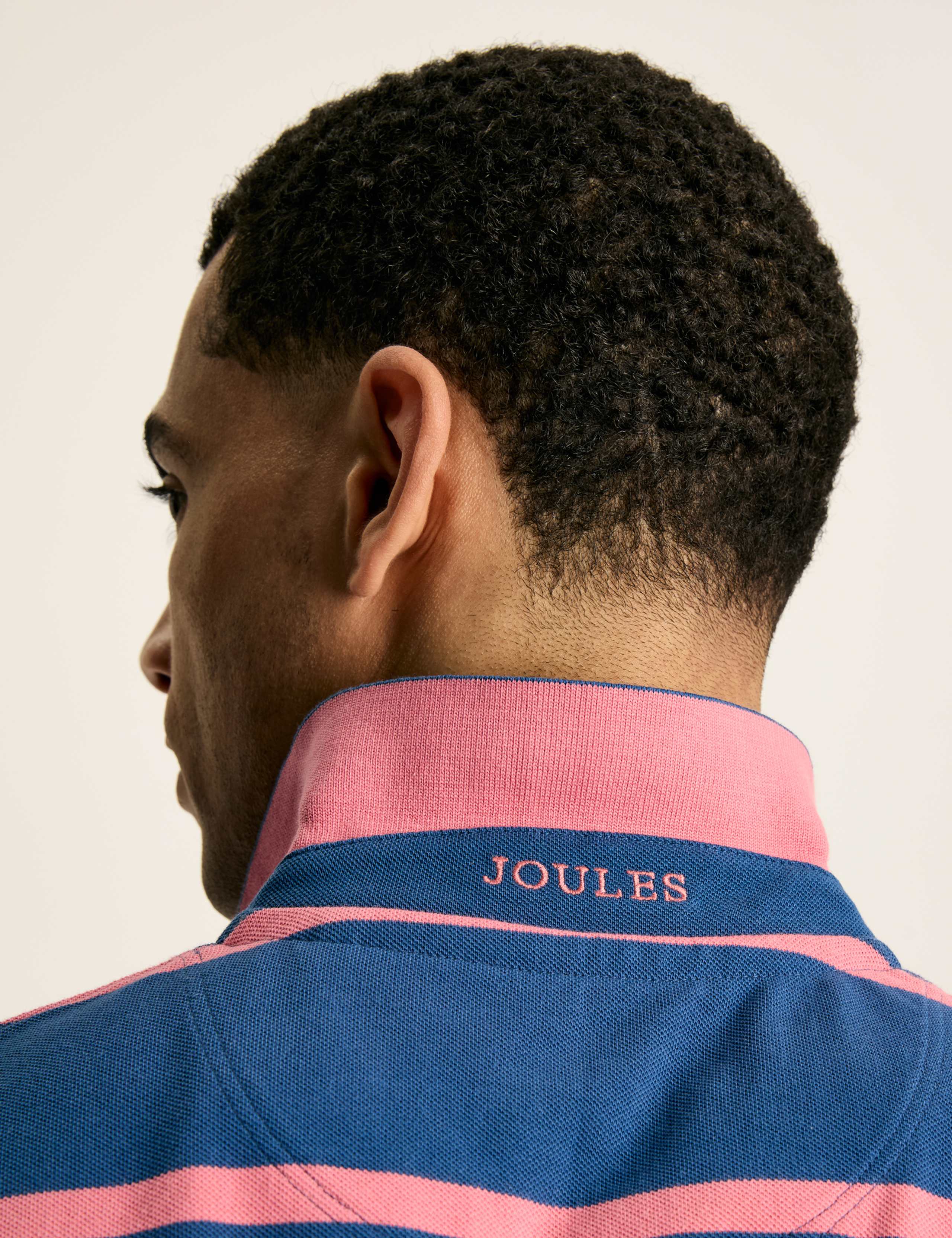 Pure Cotton Striped Polo Shirt 6 of 6