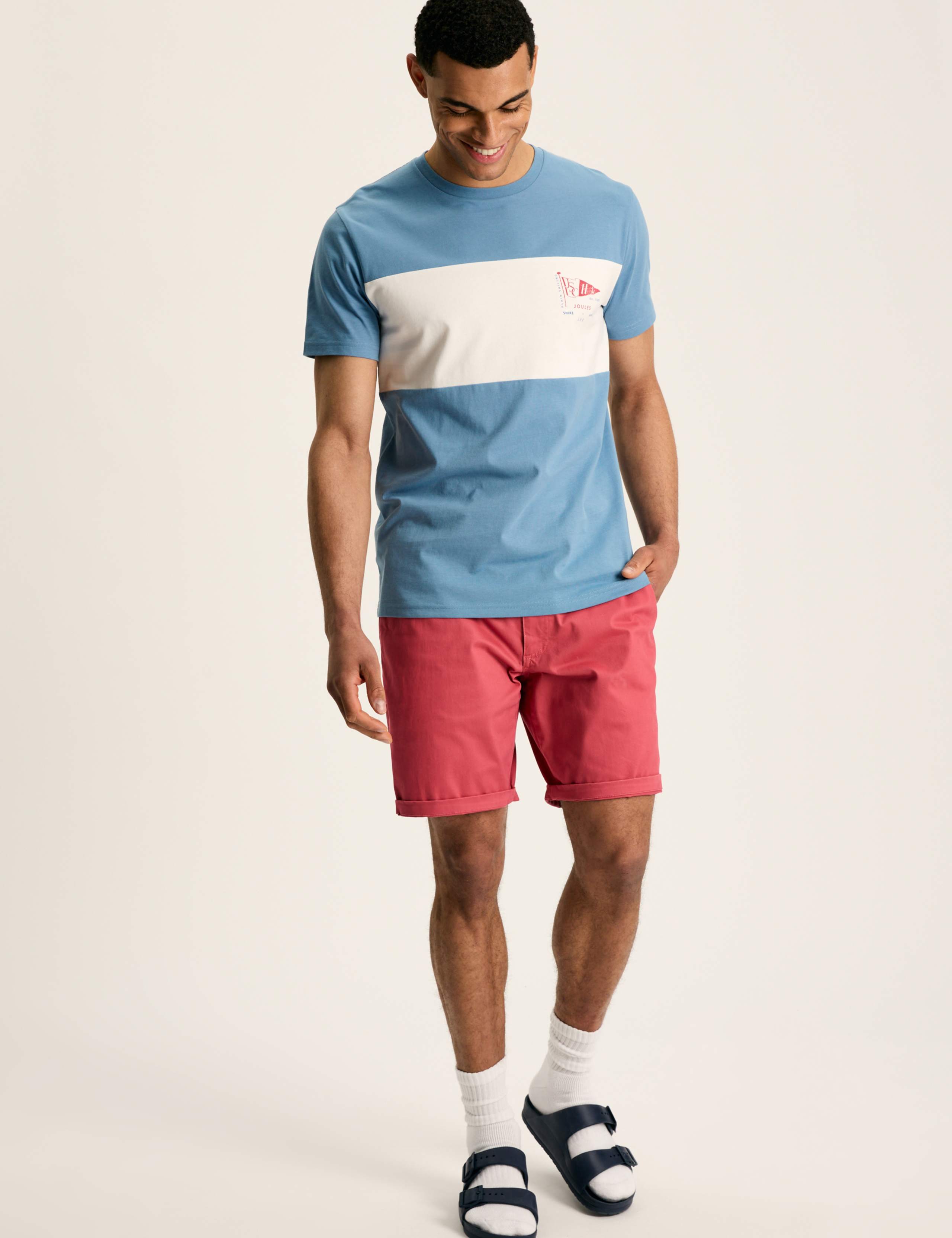 Pure Cotton Colour Block Racquet Club T-Shirt 3 of 6