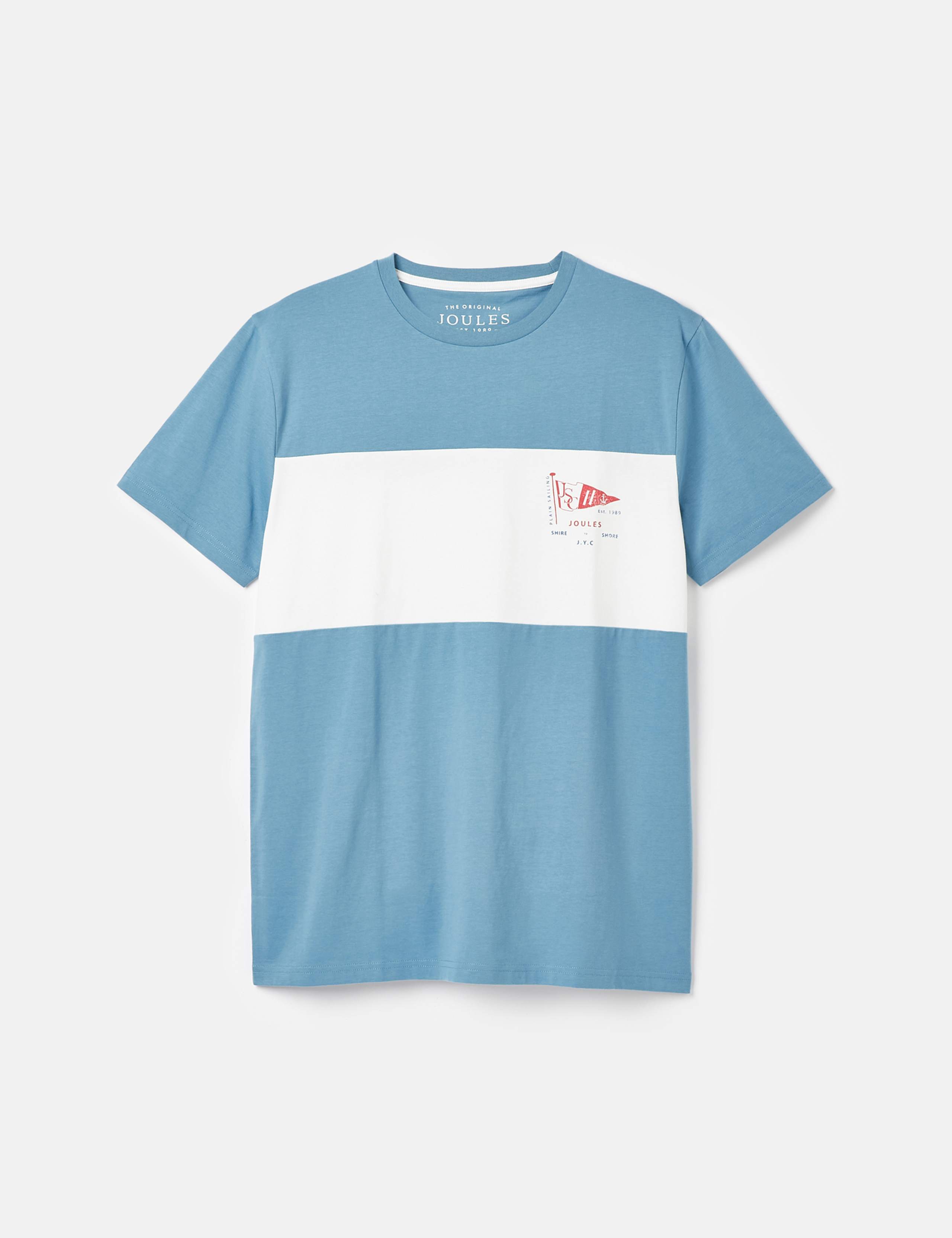 Pure Cotton Colour Block Racquet Club T-Shirt 2 of 6