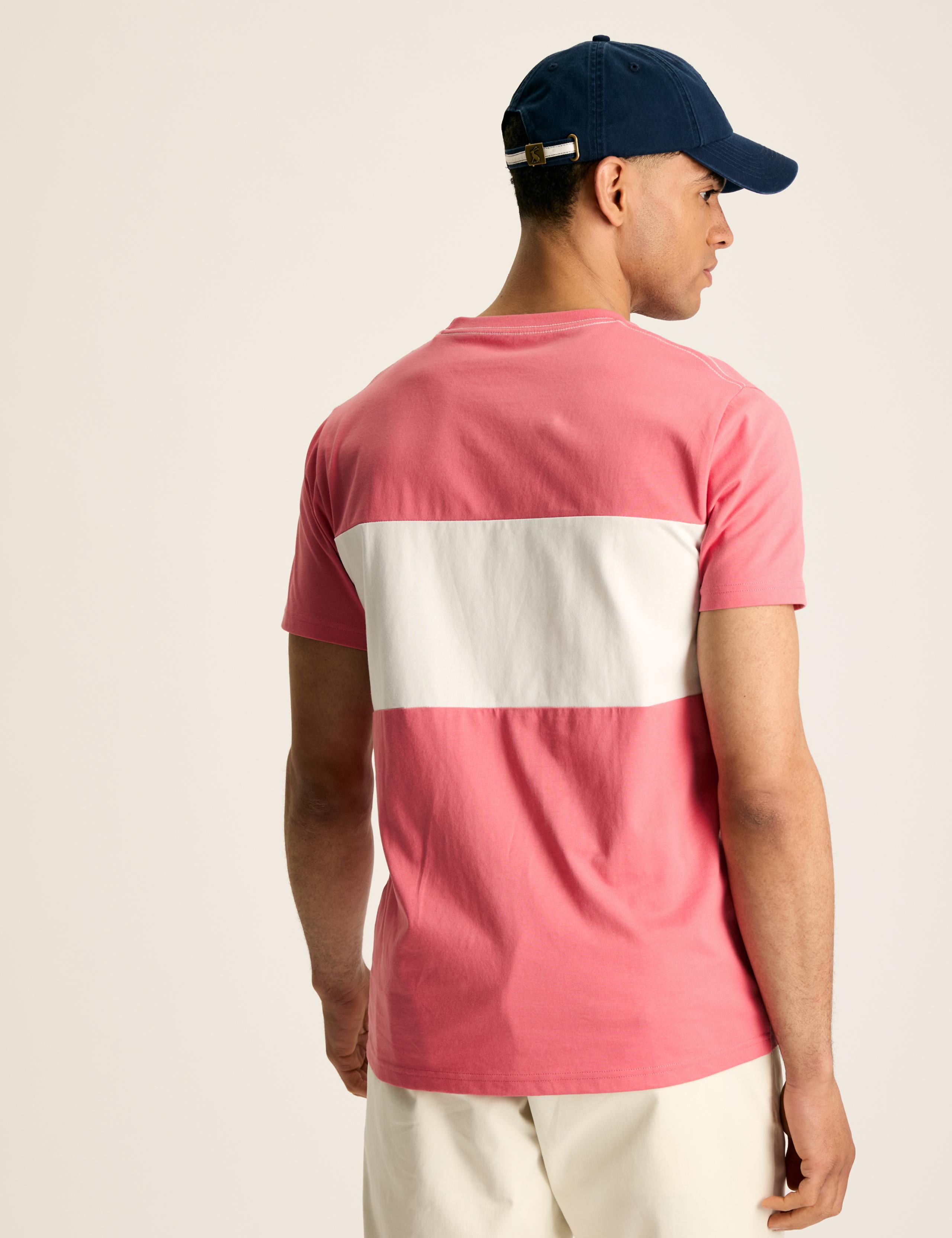 Pure Cotton Colour Block T-Shirt 4 of 6