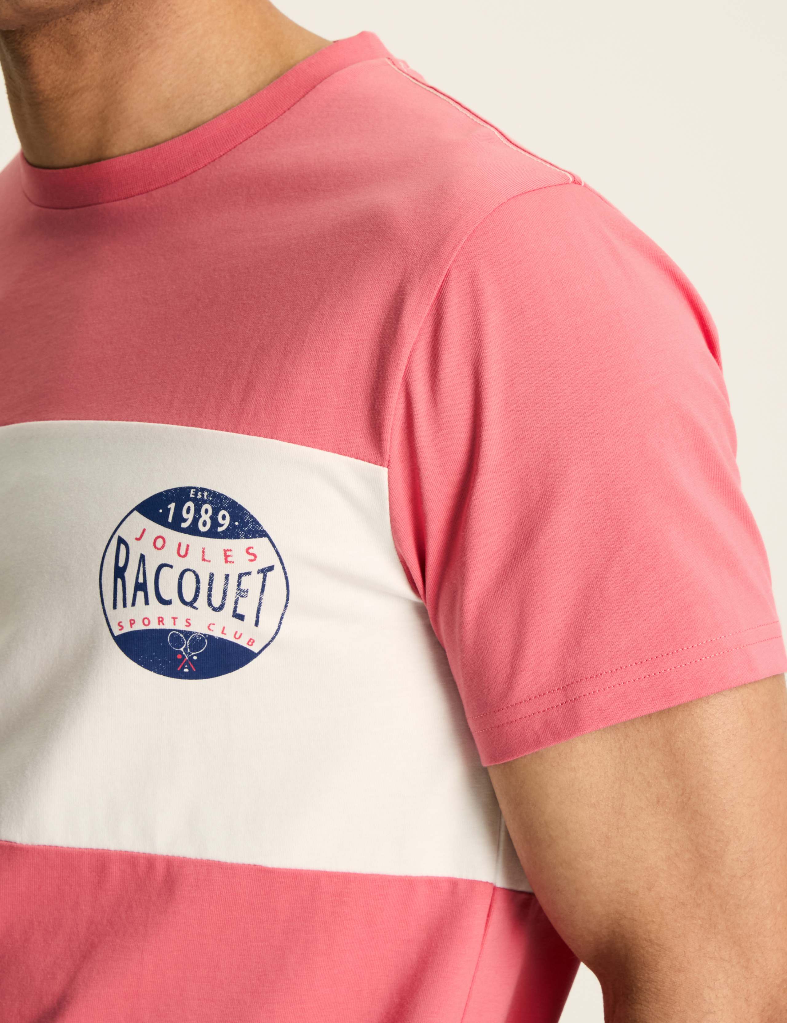 Pure Cotton Colour Block T-Shirt 6 of 6