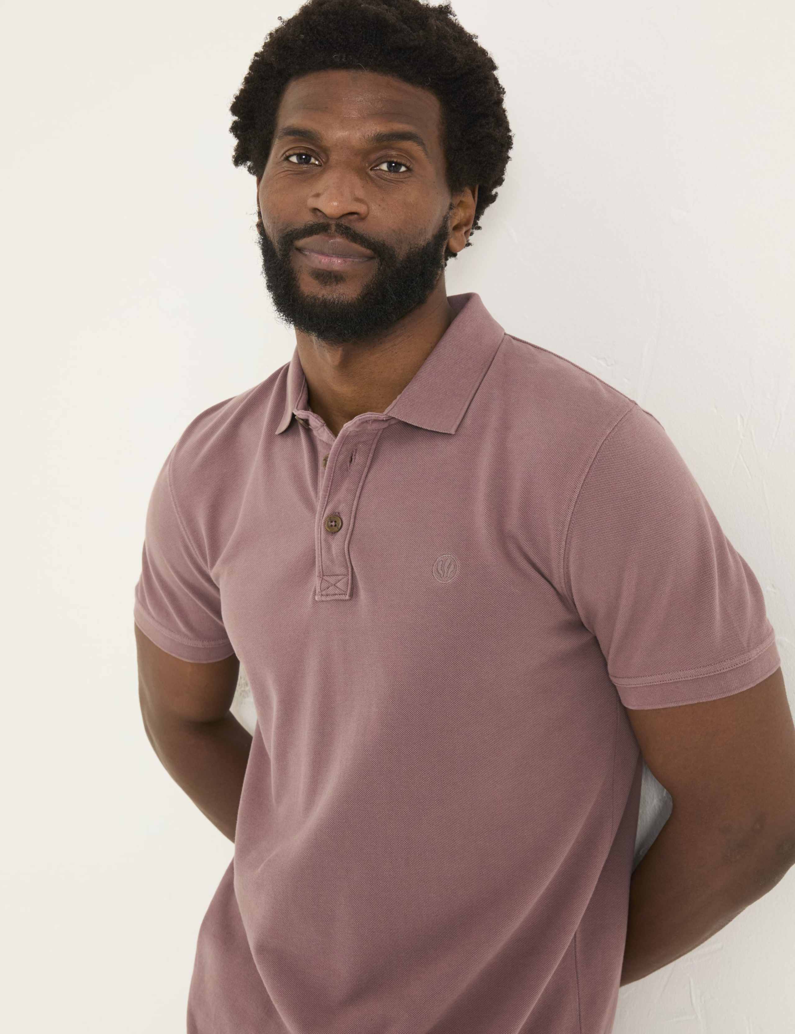 Pure Cotton Pique Polo Shirt 4 of 6