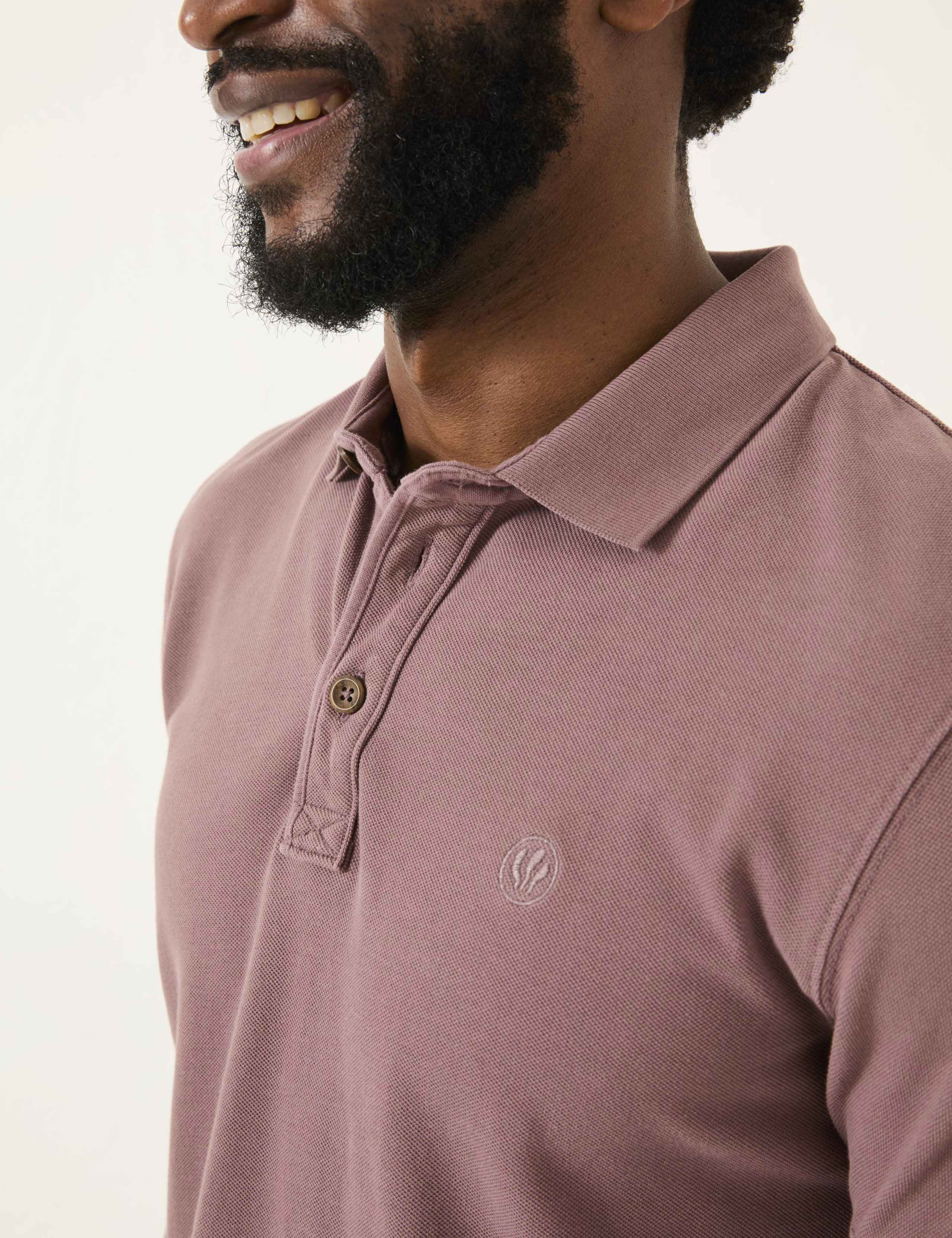 Pure Cotton Pique Polo Shirt 5 of 6