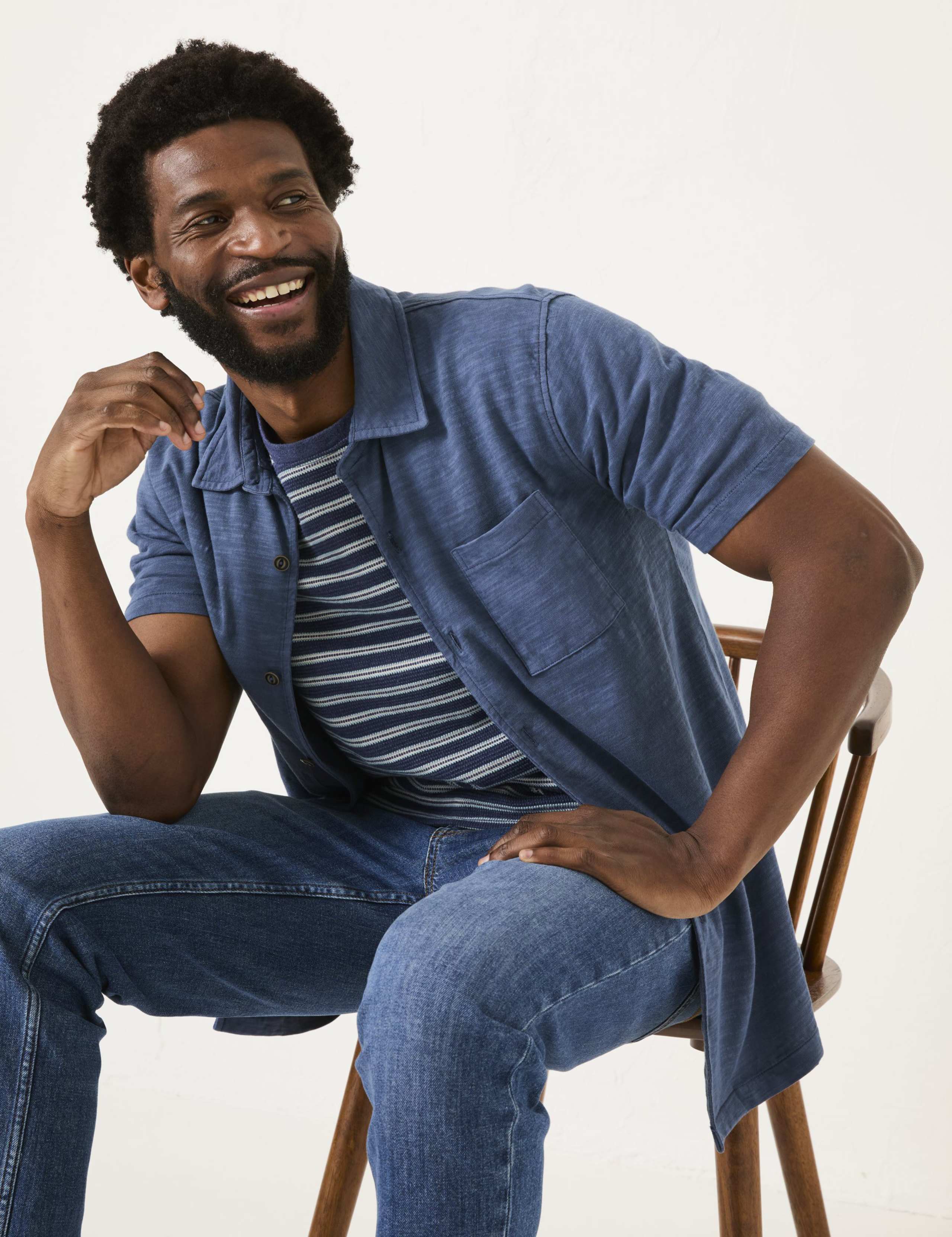 Pure Cotton Jersey Shirt 5 of 5
