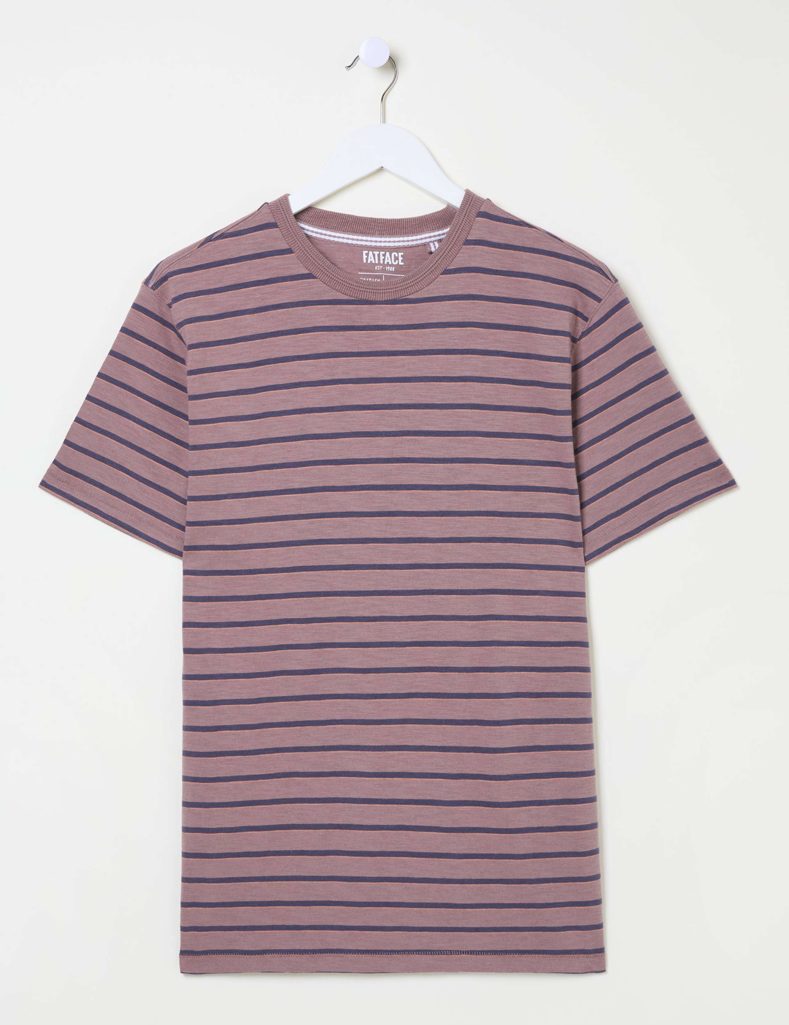 Pure Cotton Striped T-Shirt 2 of 5