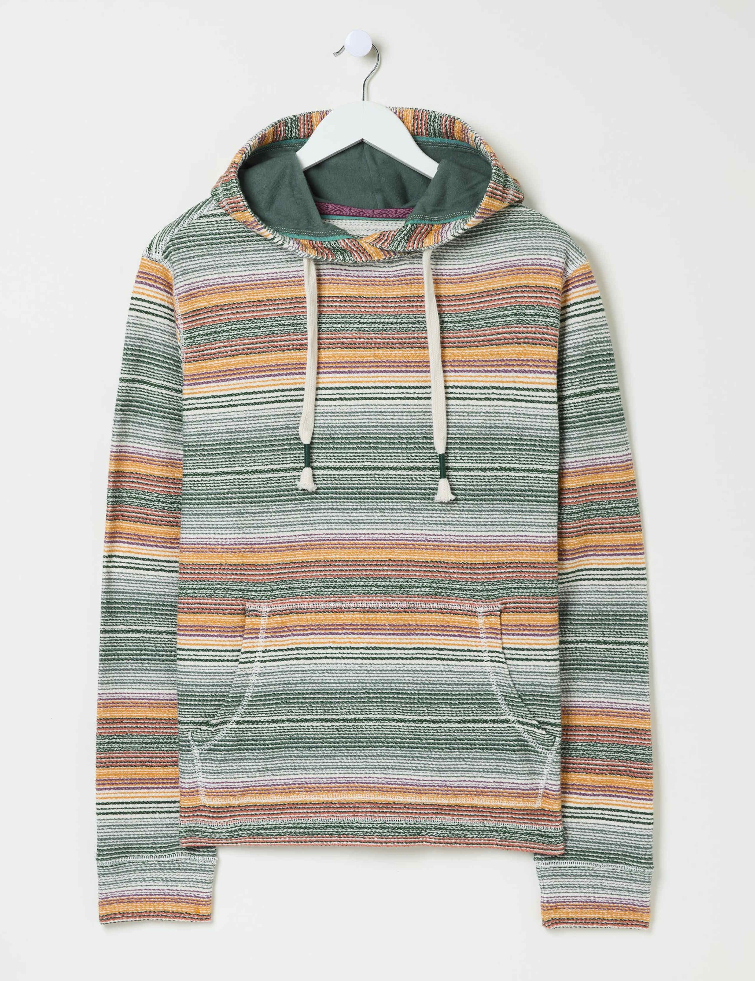 Pure Cotton Striped Hoodie 2 of 5