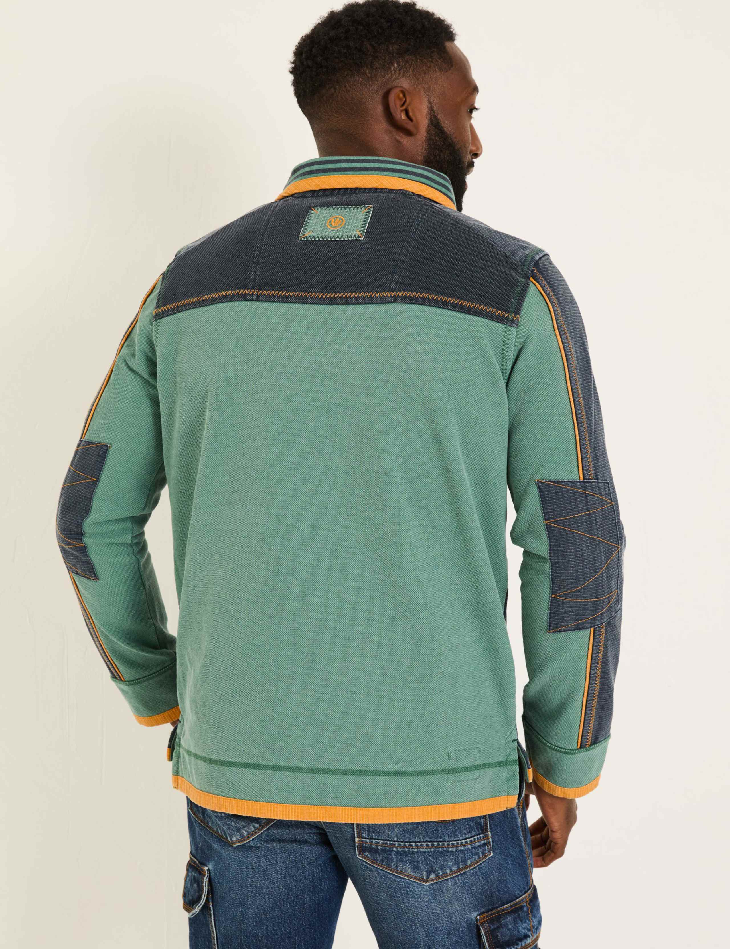 Pure Cotton Colour Block Sweatshirt 4 of 6