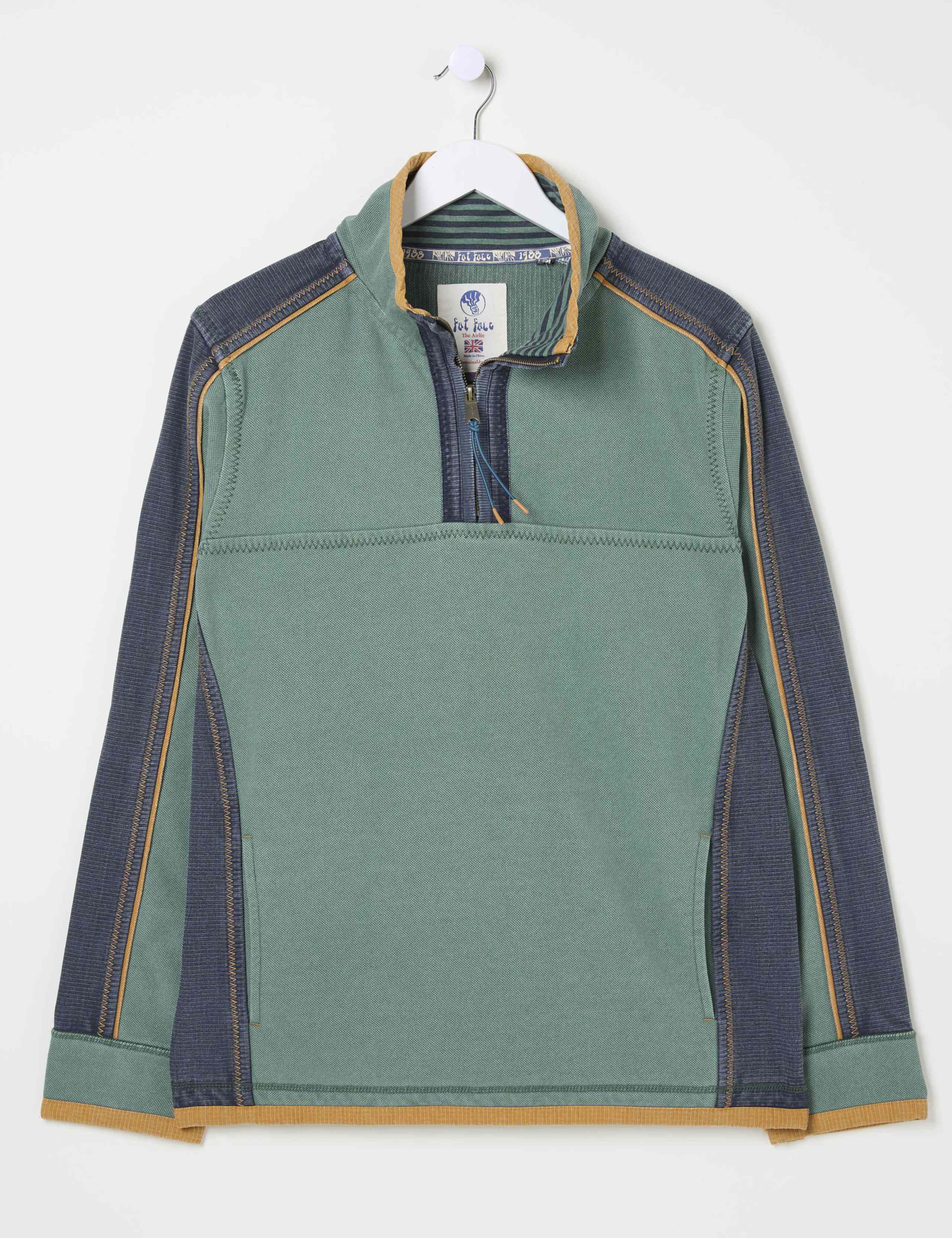 Pure Cotton Colour Block Sweatshirt 2 of 6