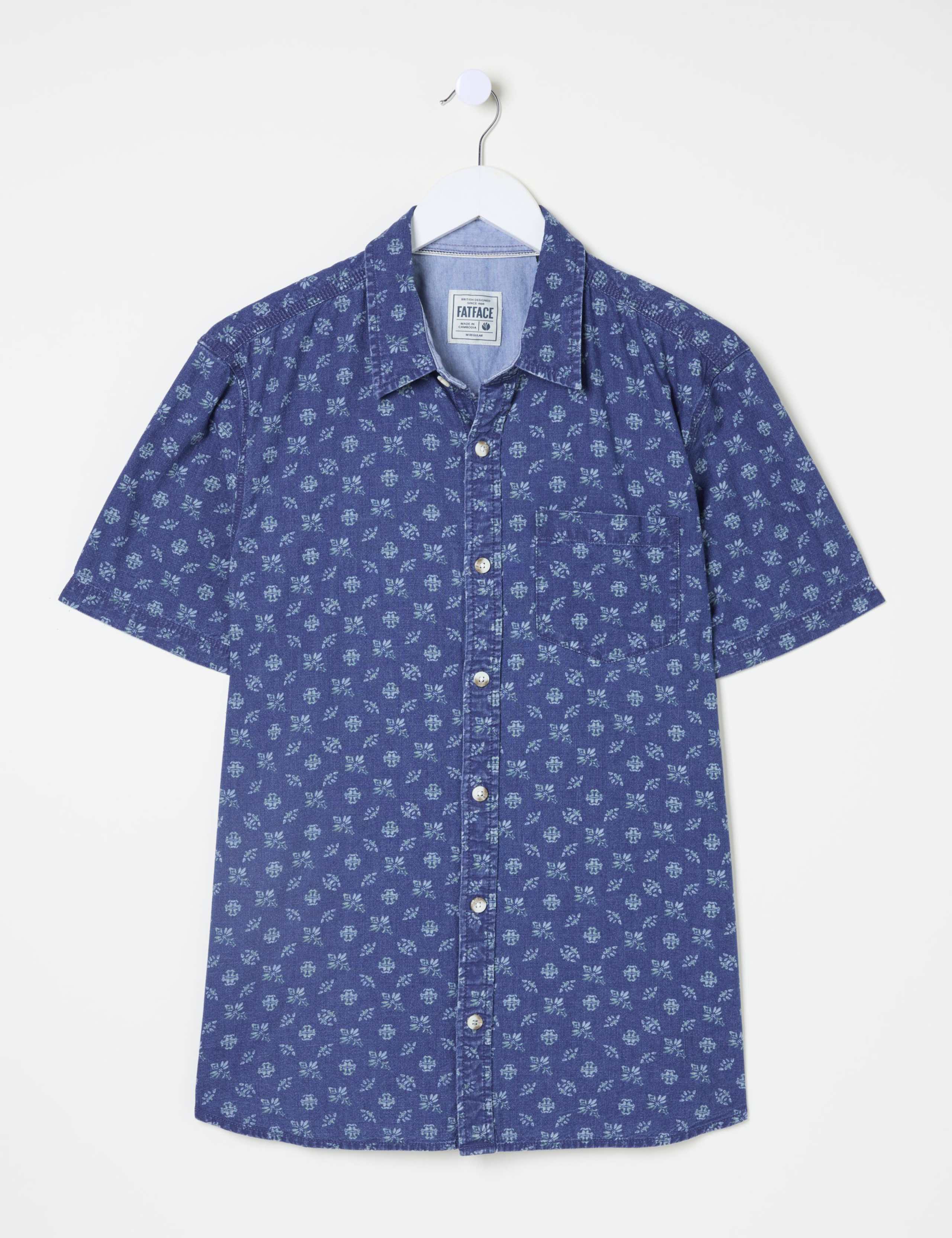 Denim Geometric Shirt 2 of 5