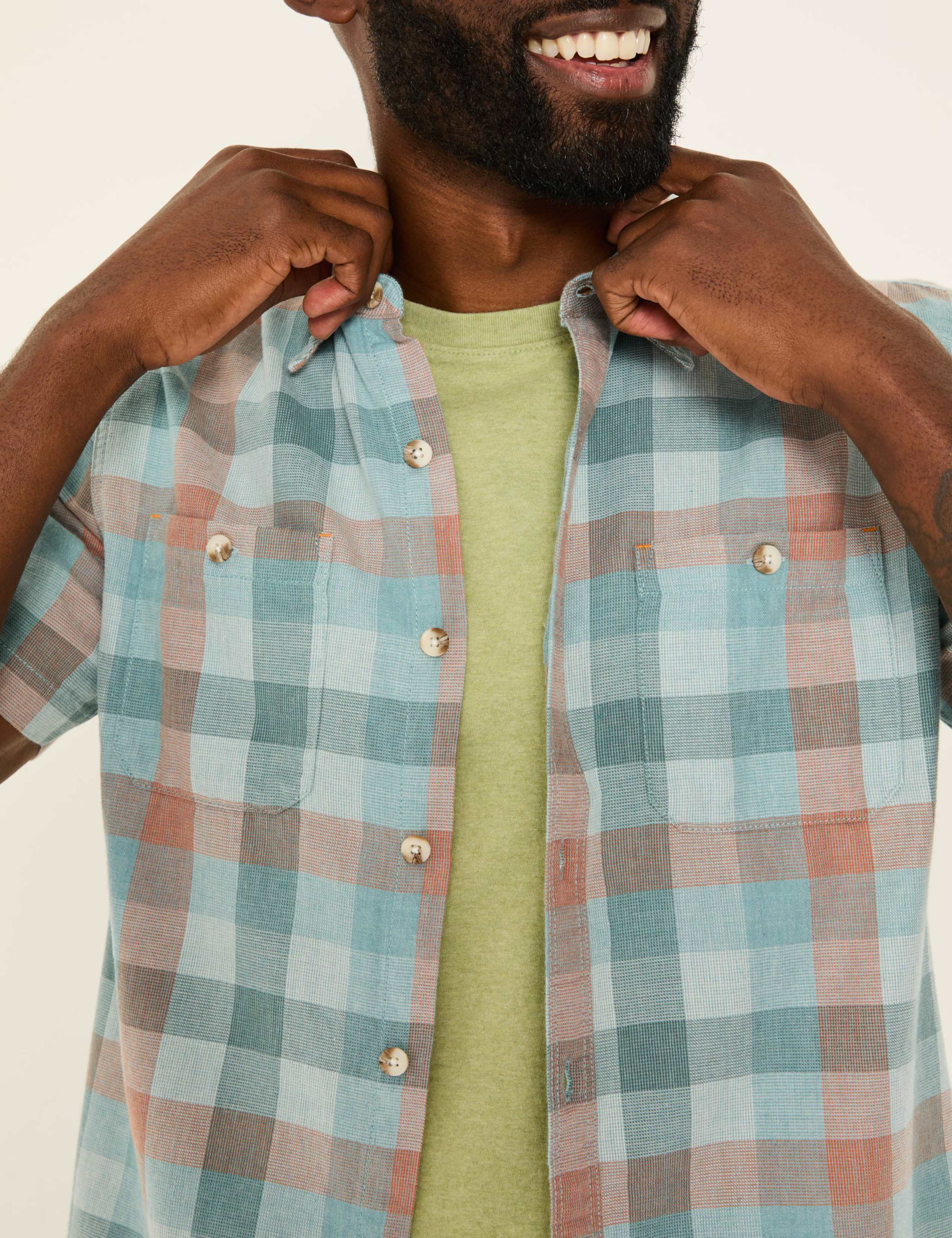 Pure Cotton Check Shirt 4 of 5