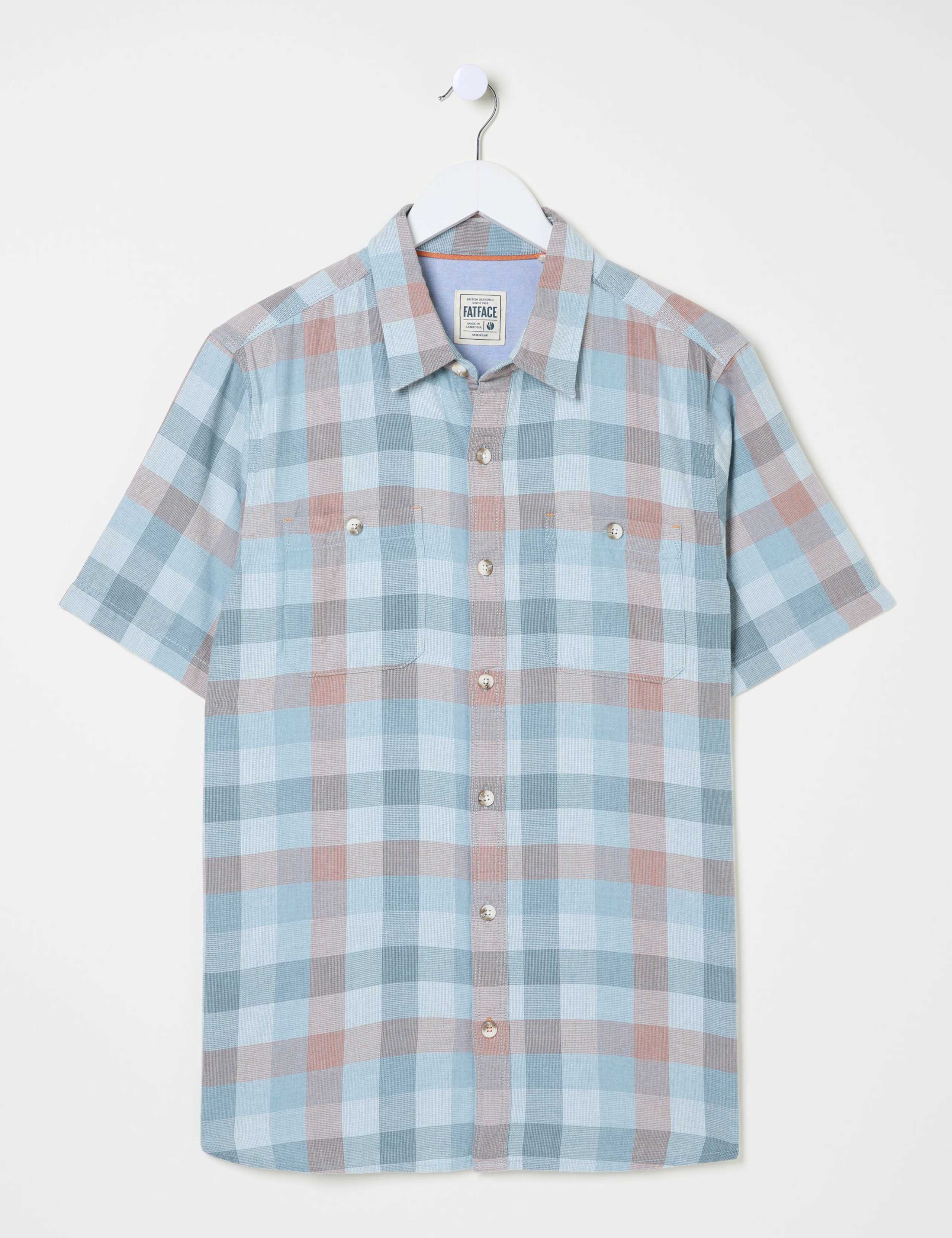 Pure Cotton Check Shirt 2 of 5