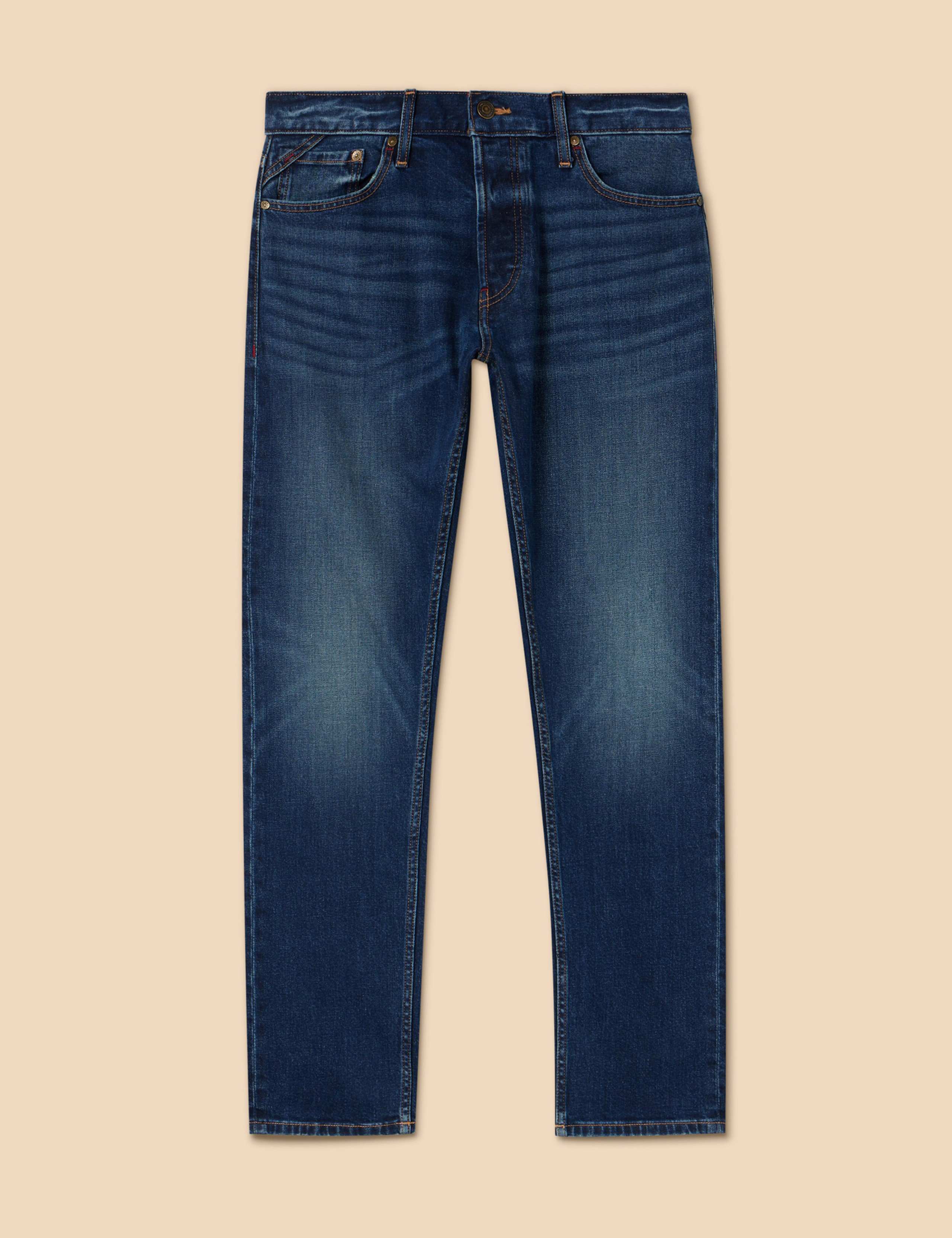 Straight Fit 5 Pocket Jeans 2 of 6