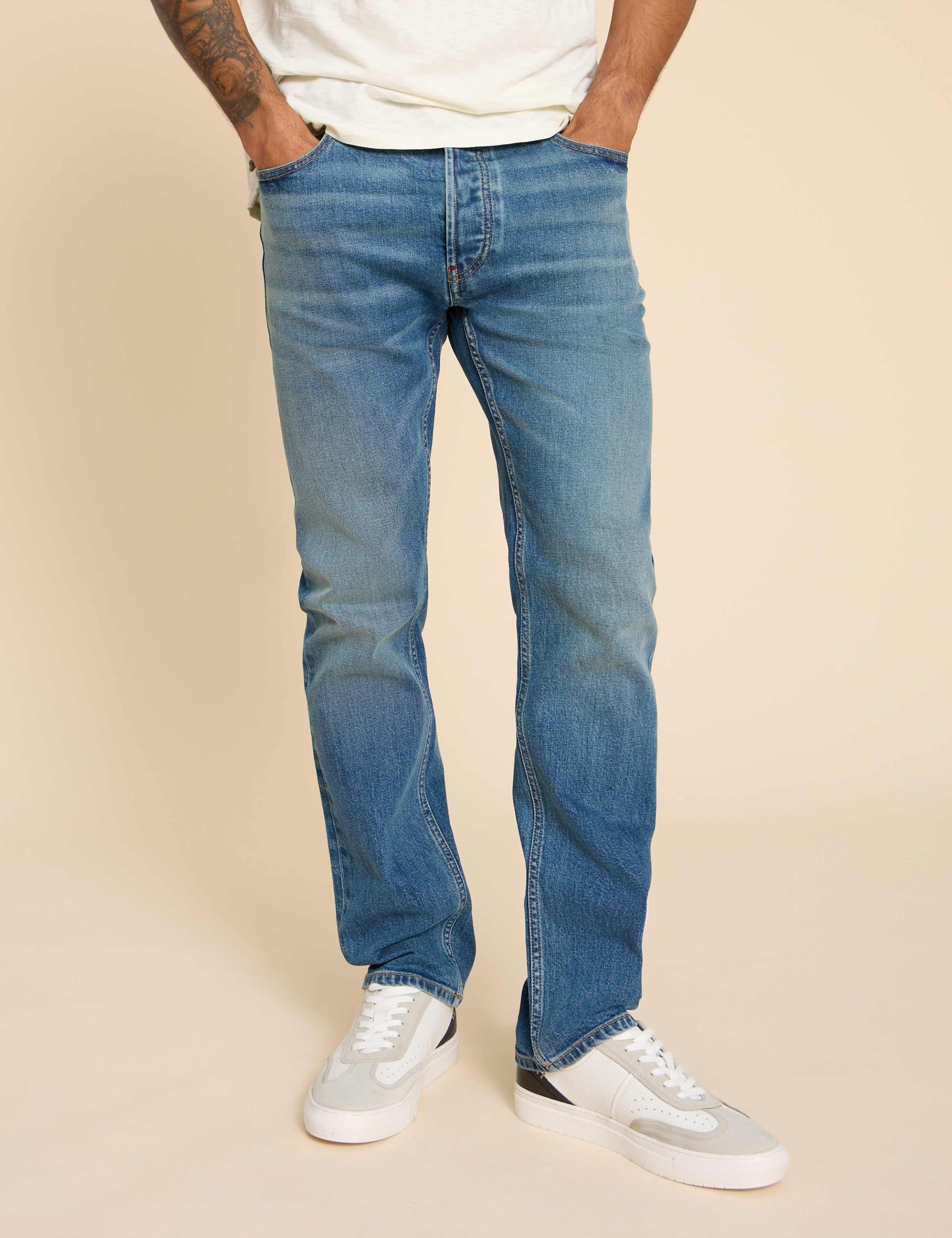 Straight Fit 5 Pocket Jeans 3 of 6