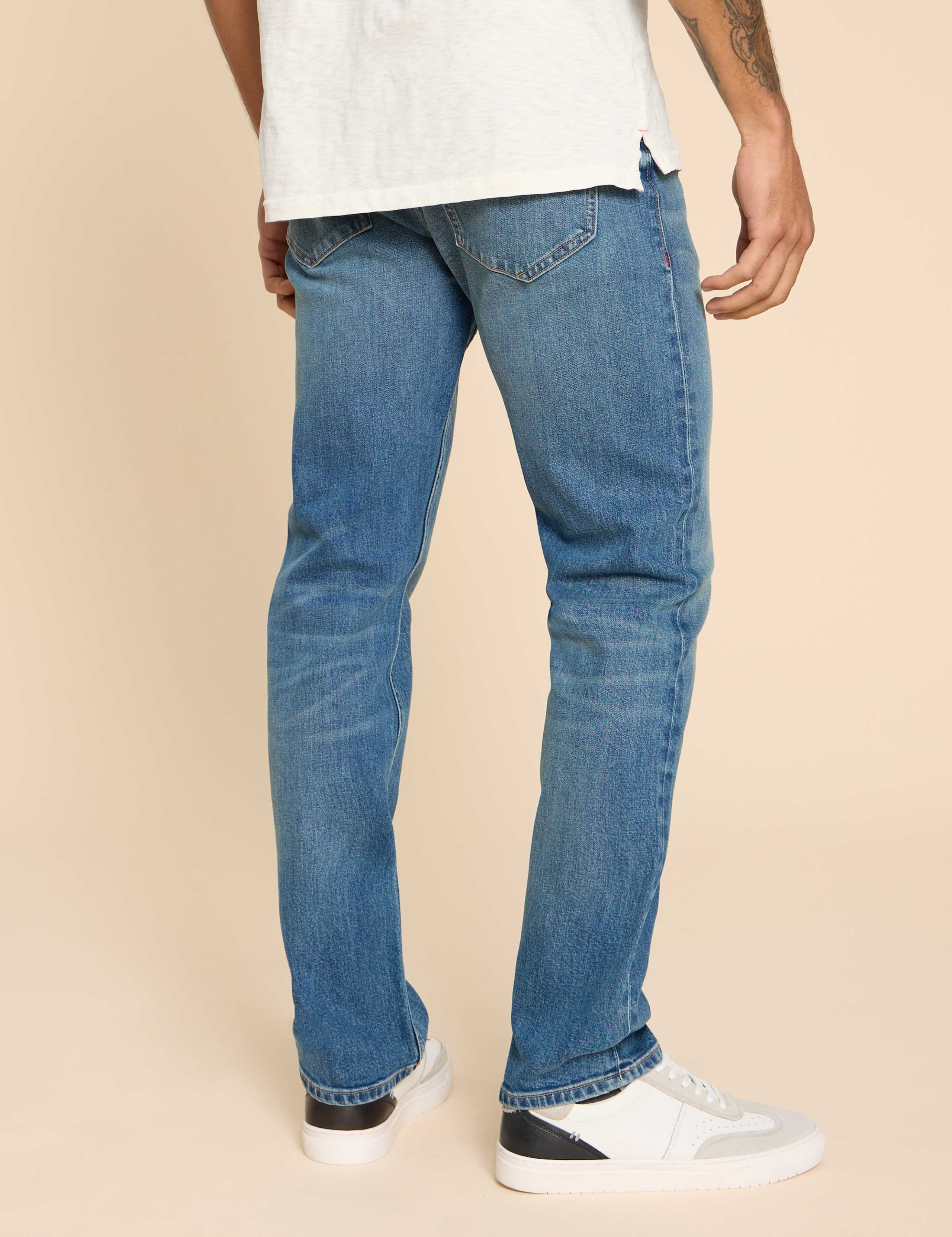 Straight Fit 5 Pocket Jeans 4 of 6