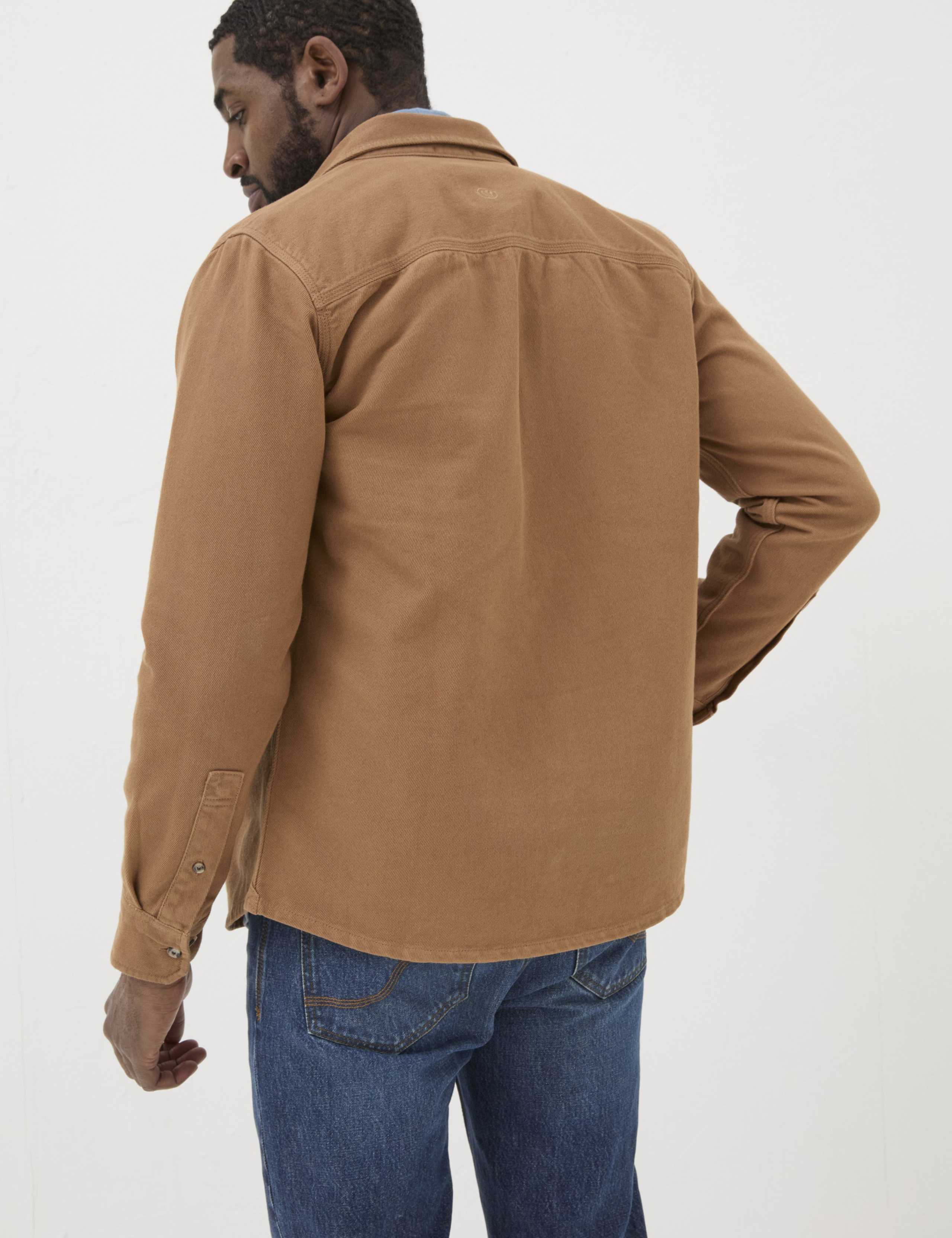 Pure Cotton Twill Oxford Shirt 2 of 3