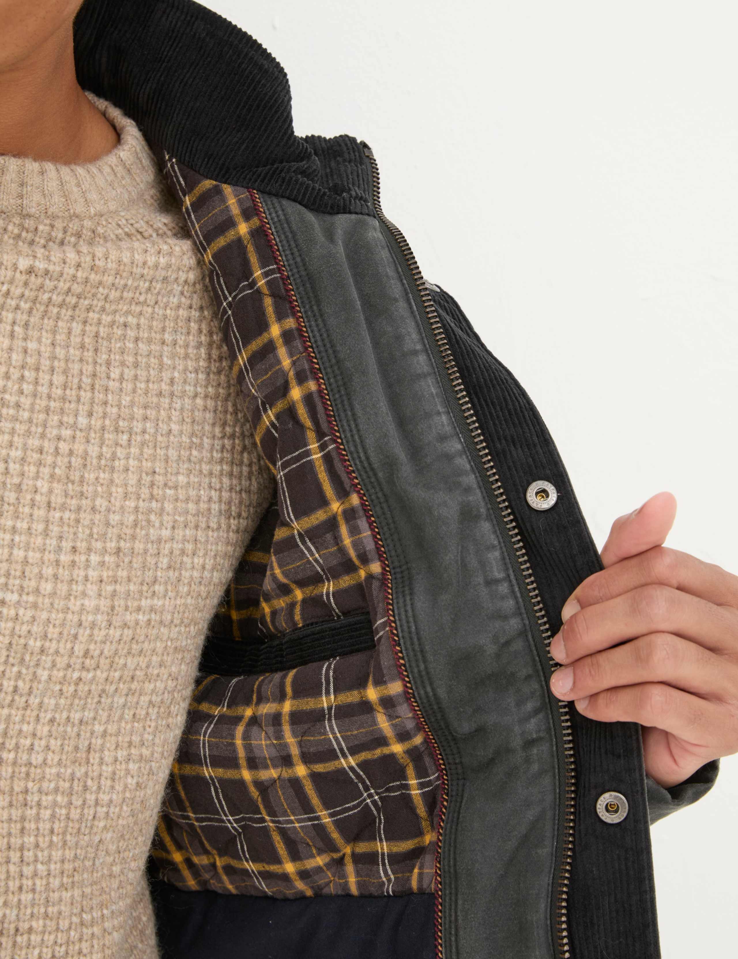Cotton Rich Padded Hooded Utility Jacket 5 of 5