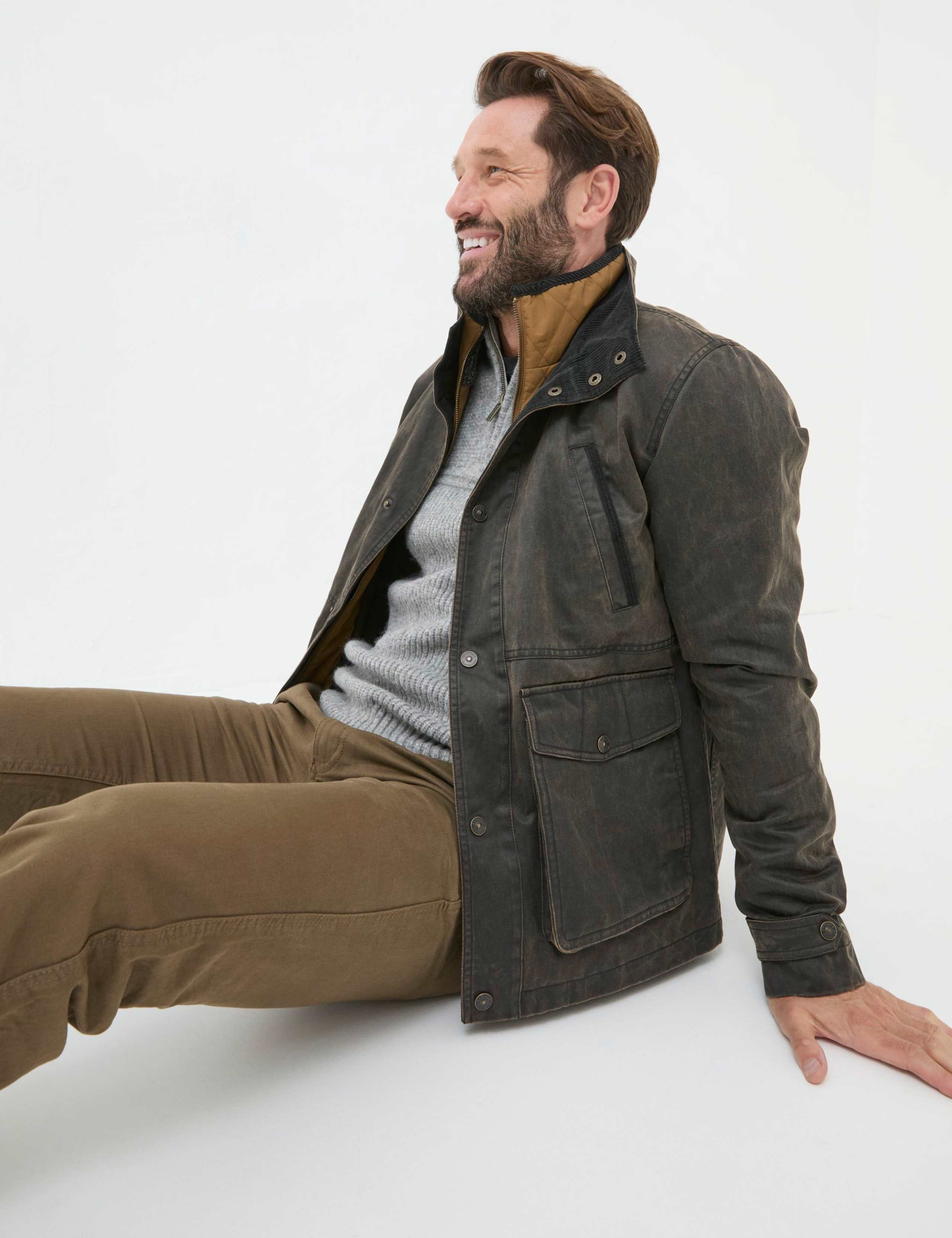 Cotton Rich Padded Utility Jacket 4 of 6