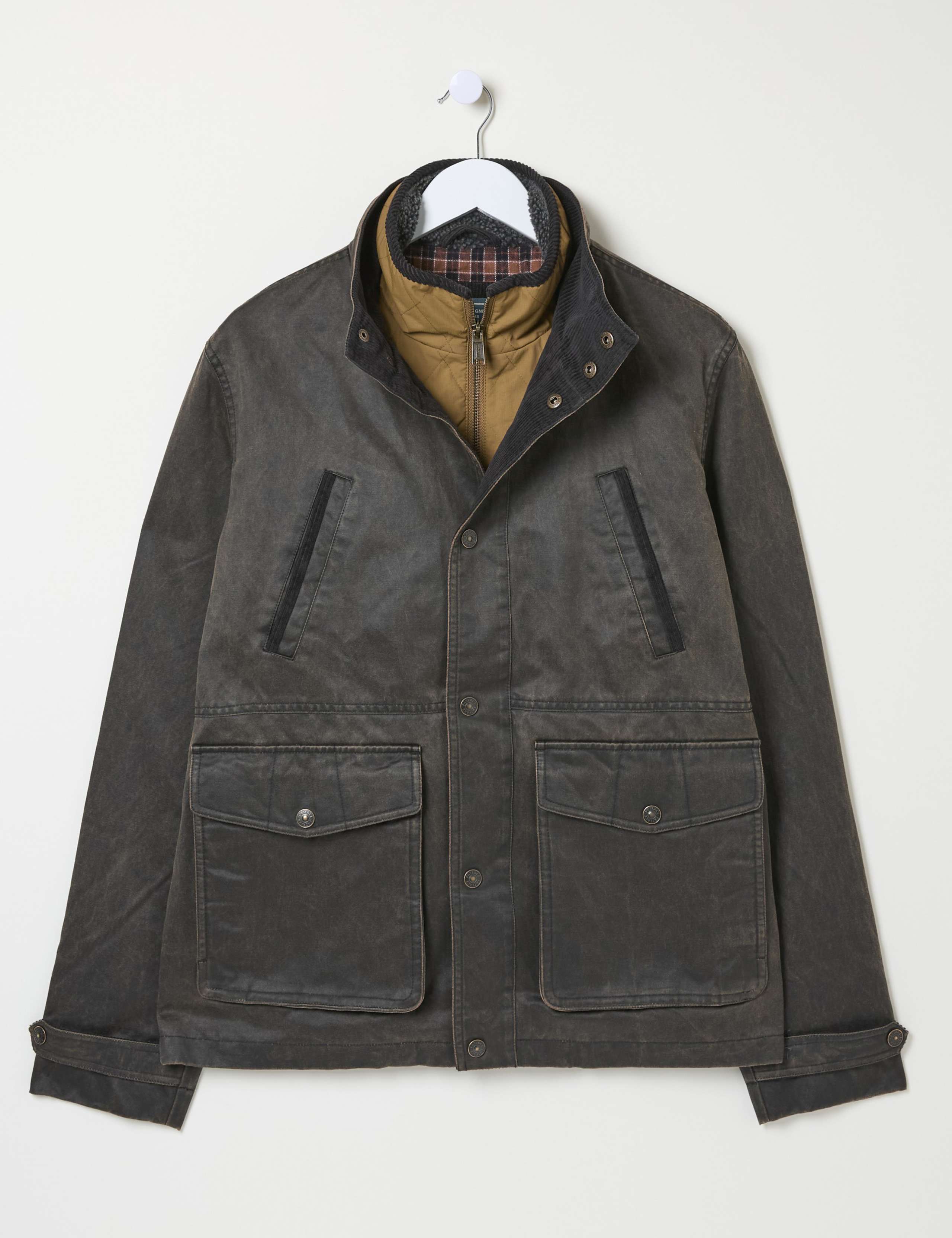 Cotton Rich Padded Utility Jacket 2 of 6