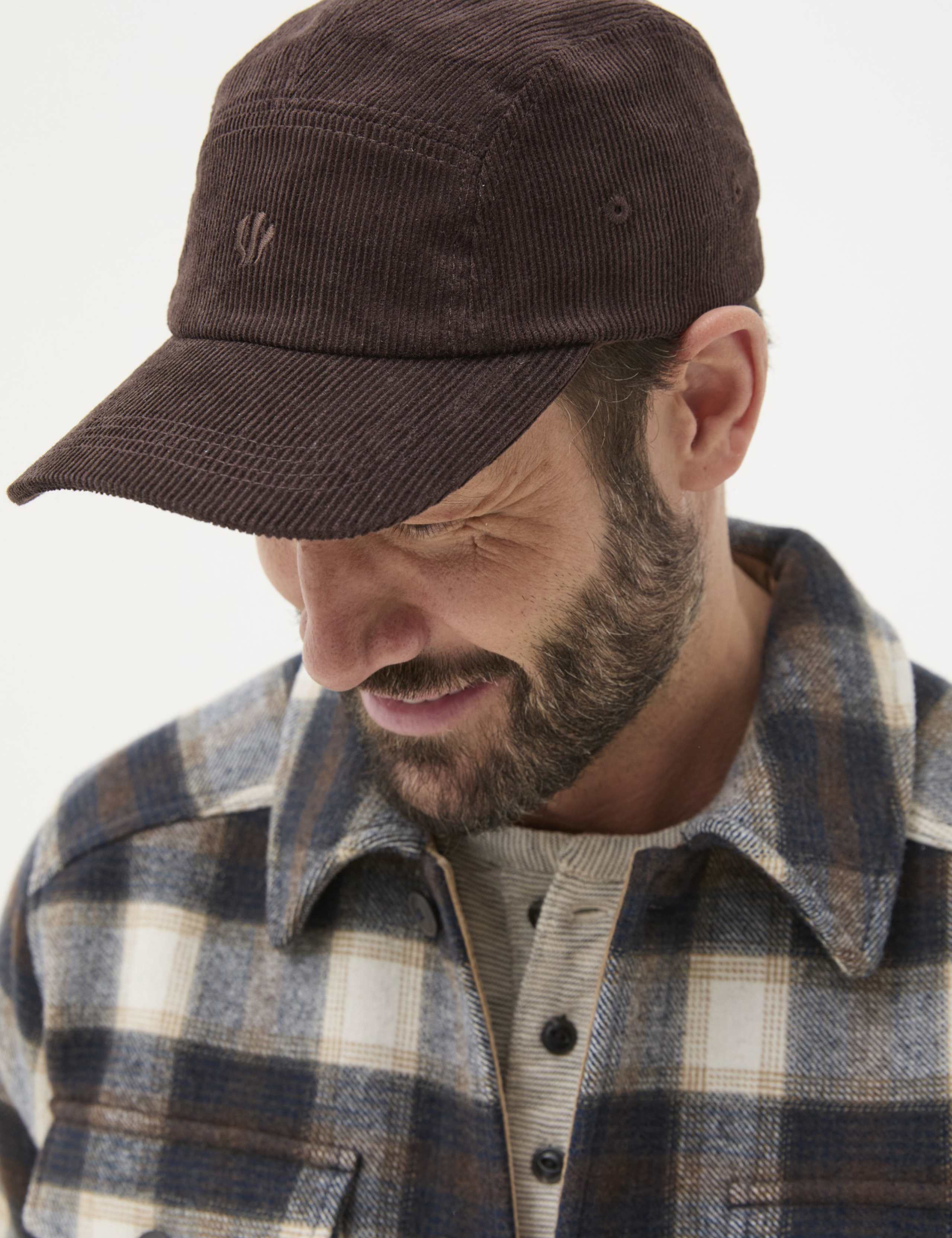 Cord 5 Panel Baseball Cap 1 of 3