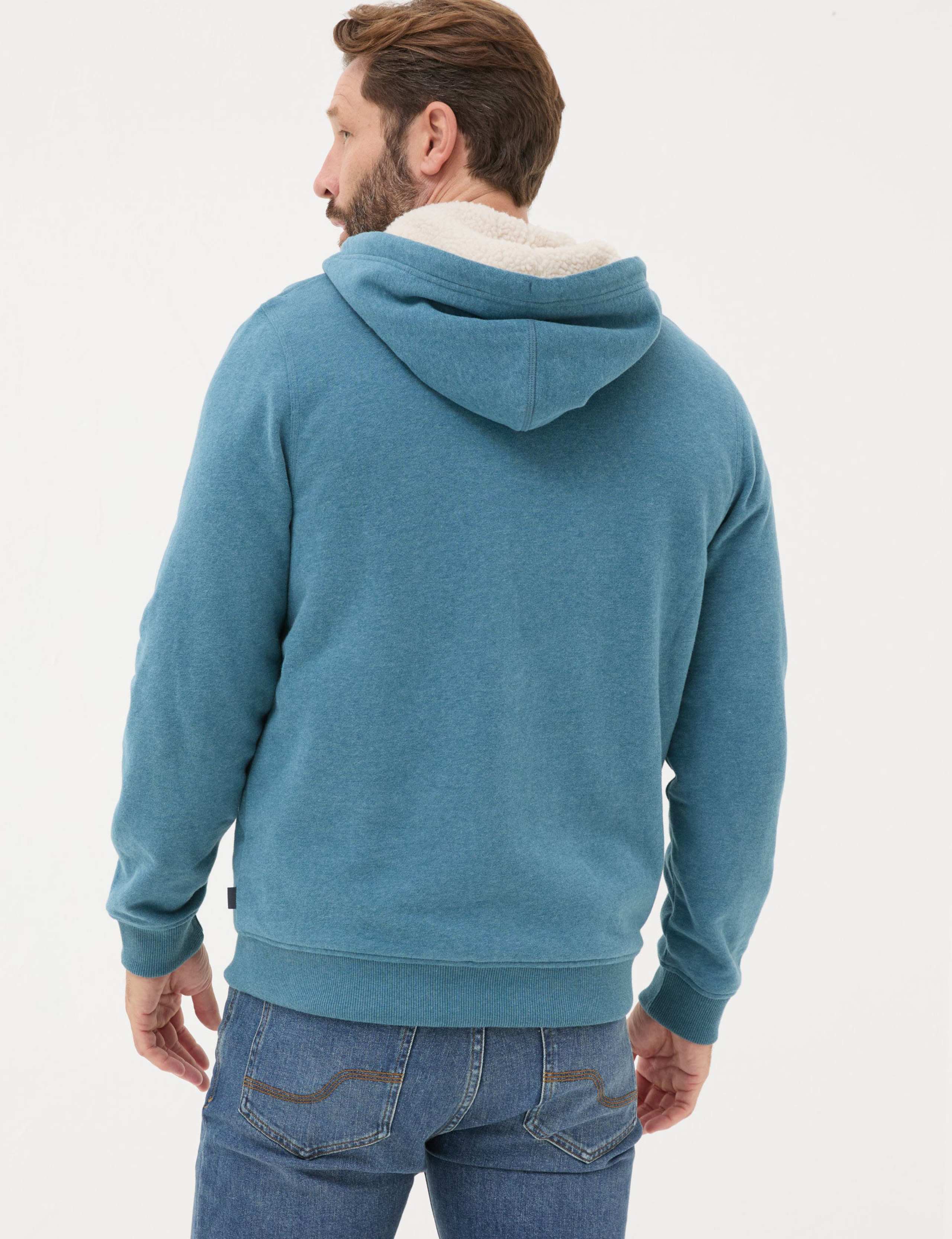 Pure Cotton Zip Up Hoodie 3 of 5