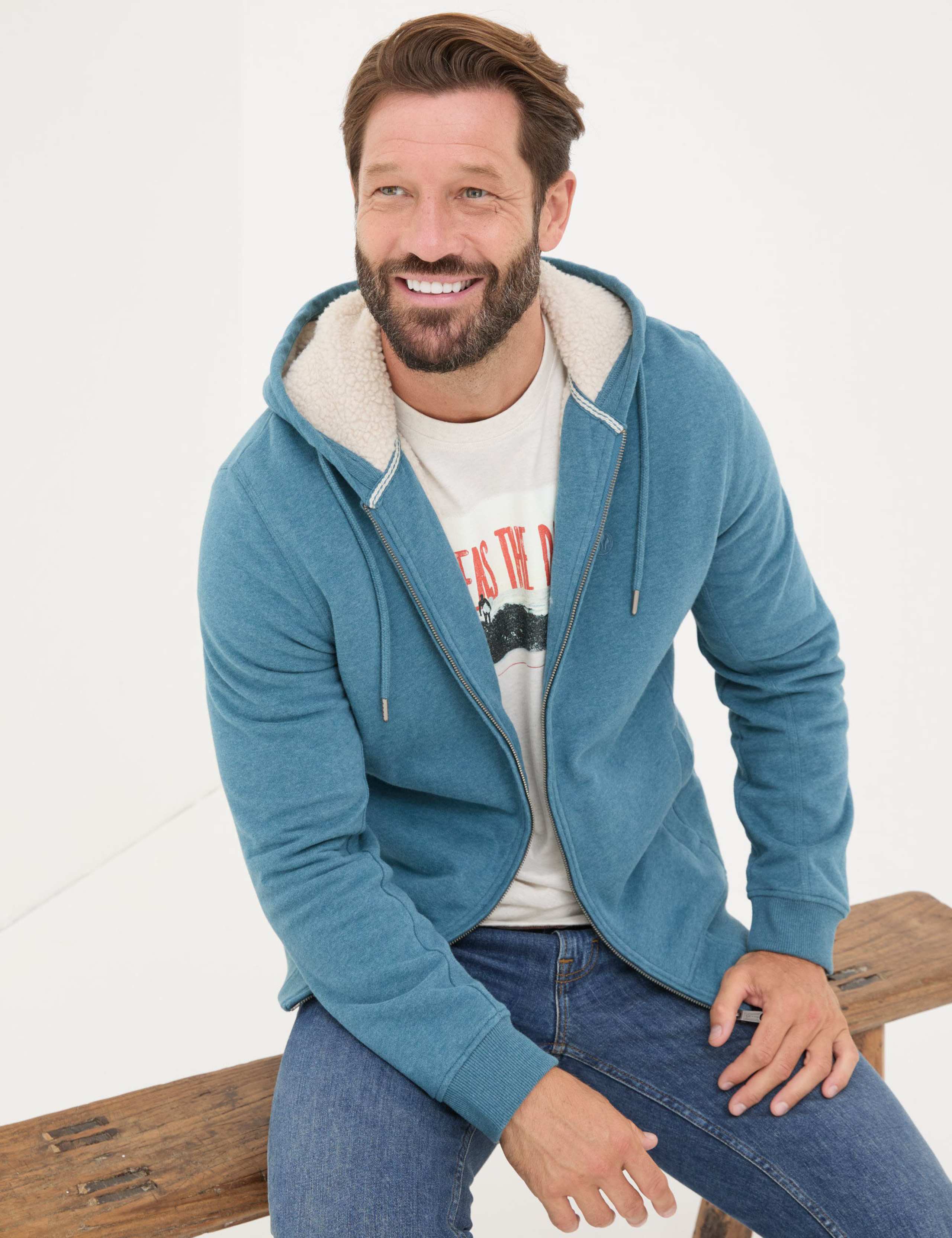 Pure Cotton Zip Up Hoodie 5 of 5