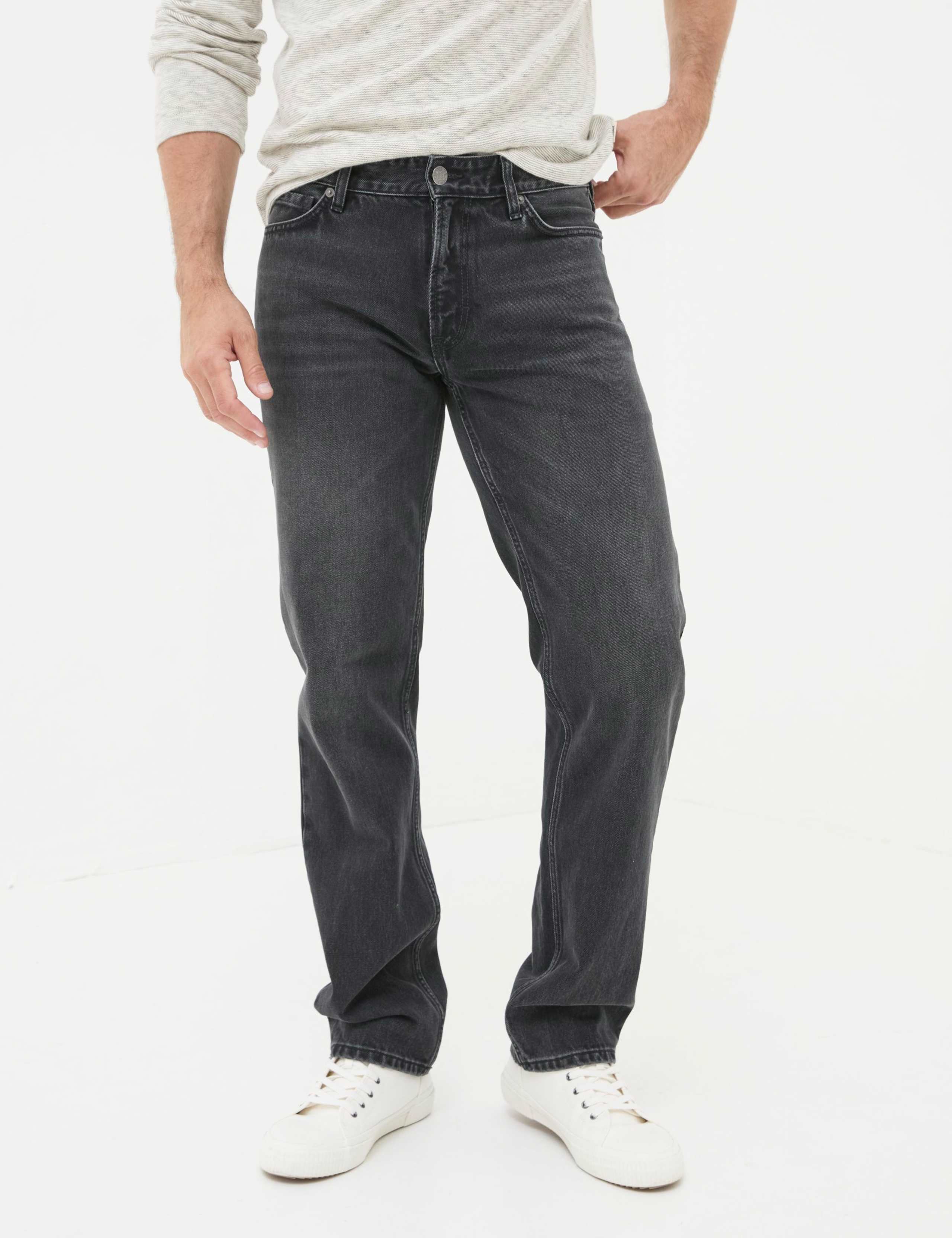 Pure Cotton 5 Pocket Jeans 3 of 5