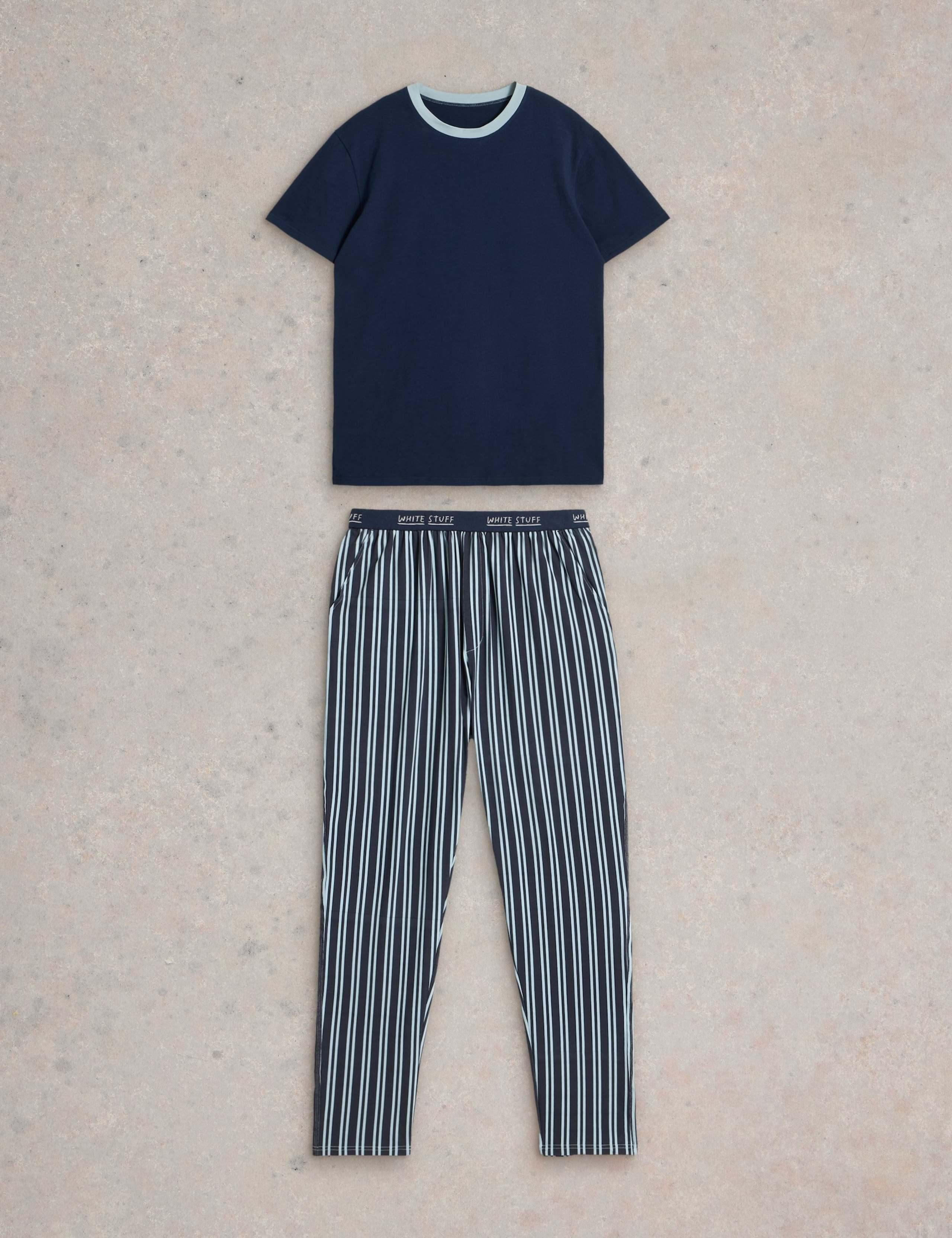 Cotton Rich Striped Pyjama Set 2 of 4