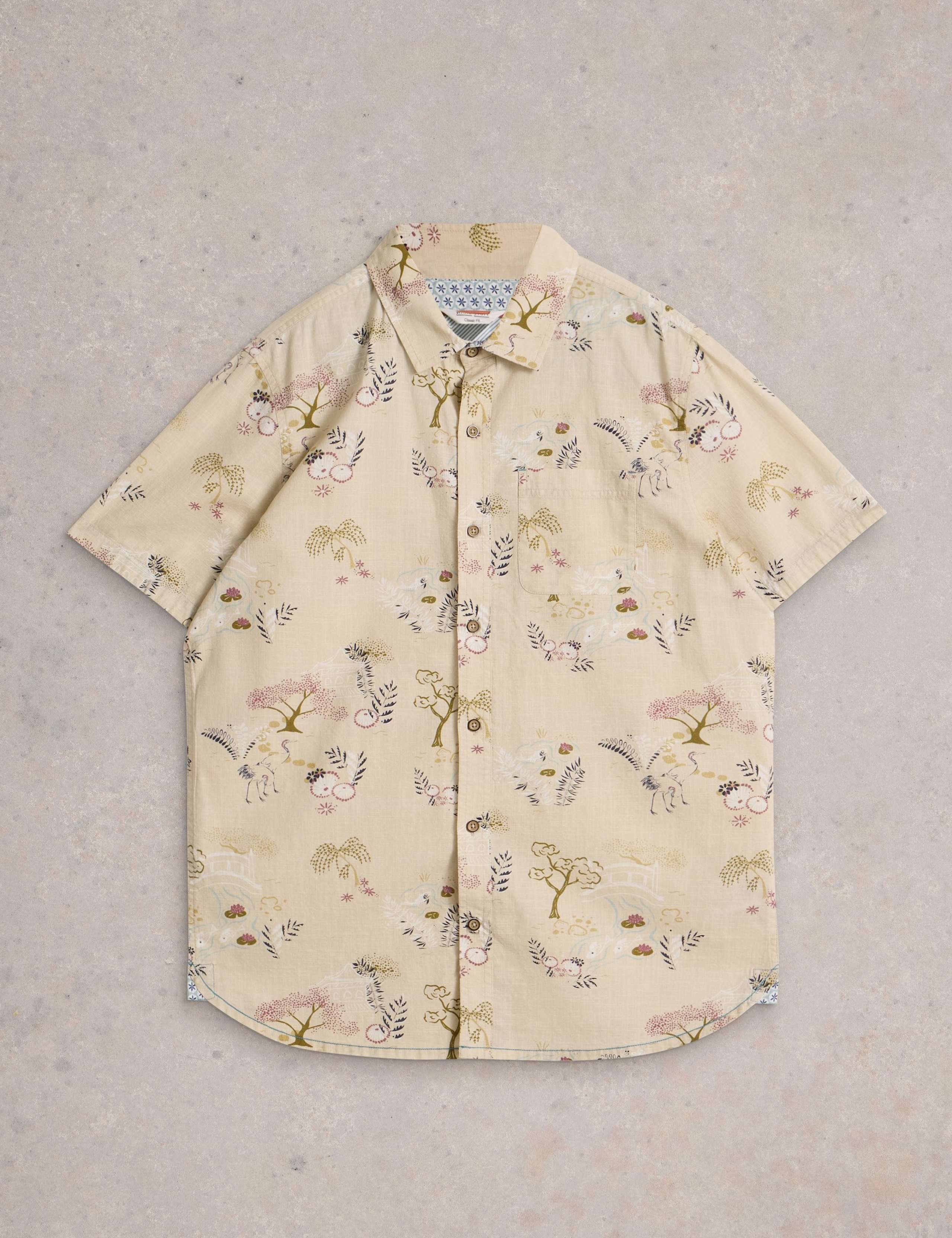 Regular Fit Pure Cotton Printed Shirt 2 of 6