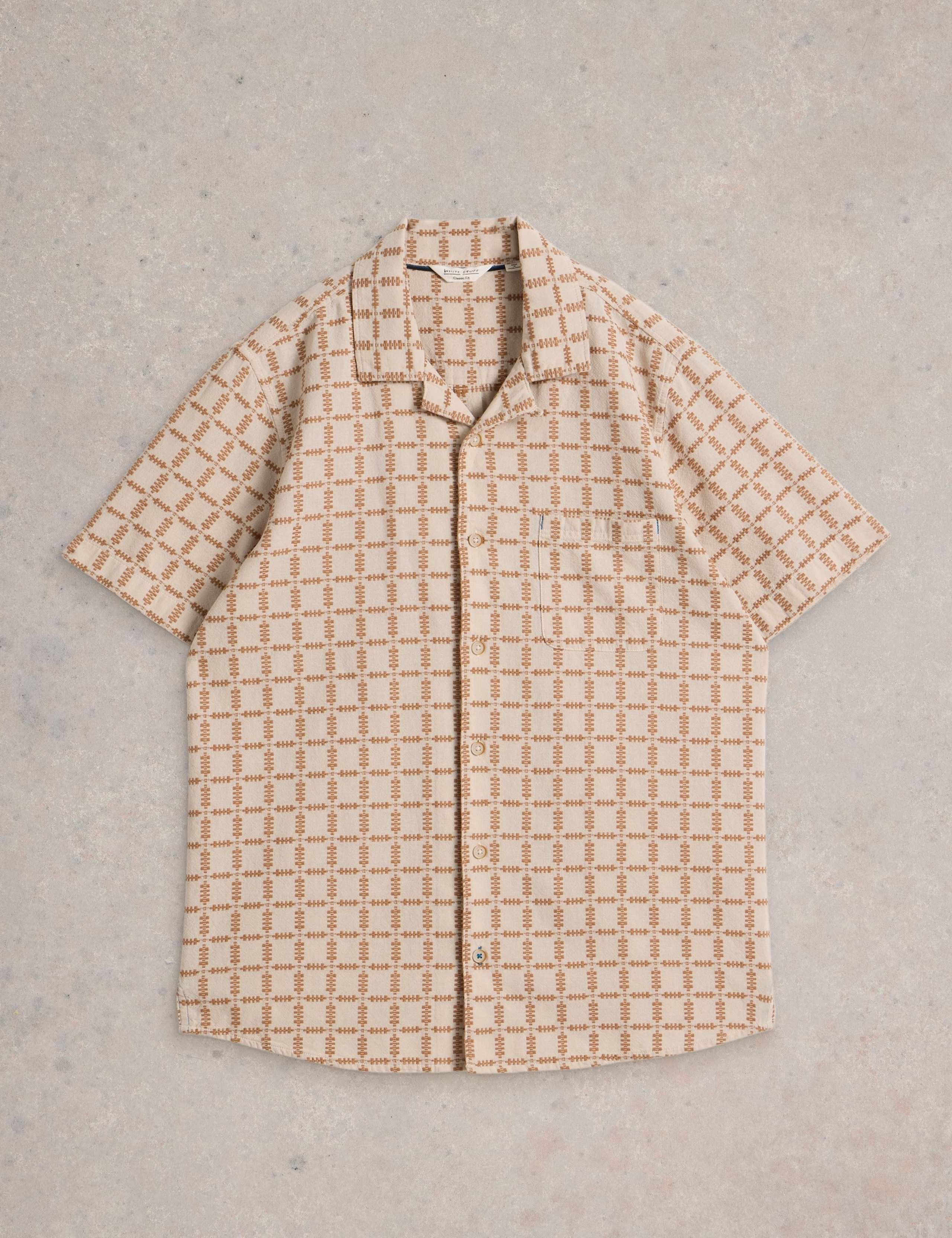 Regular Fit Pure Cotton Check Short Sleeve Shirt 2 of 6