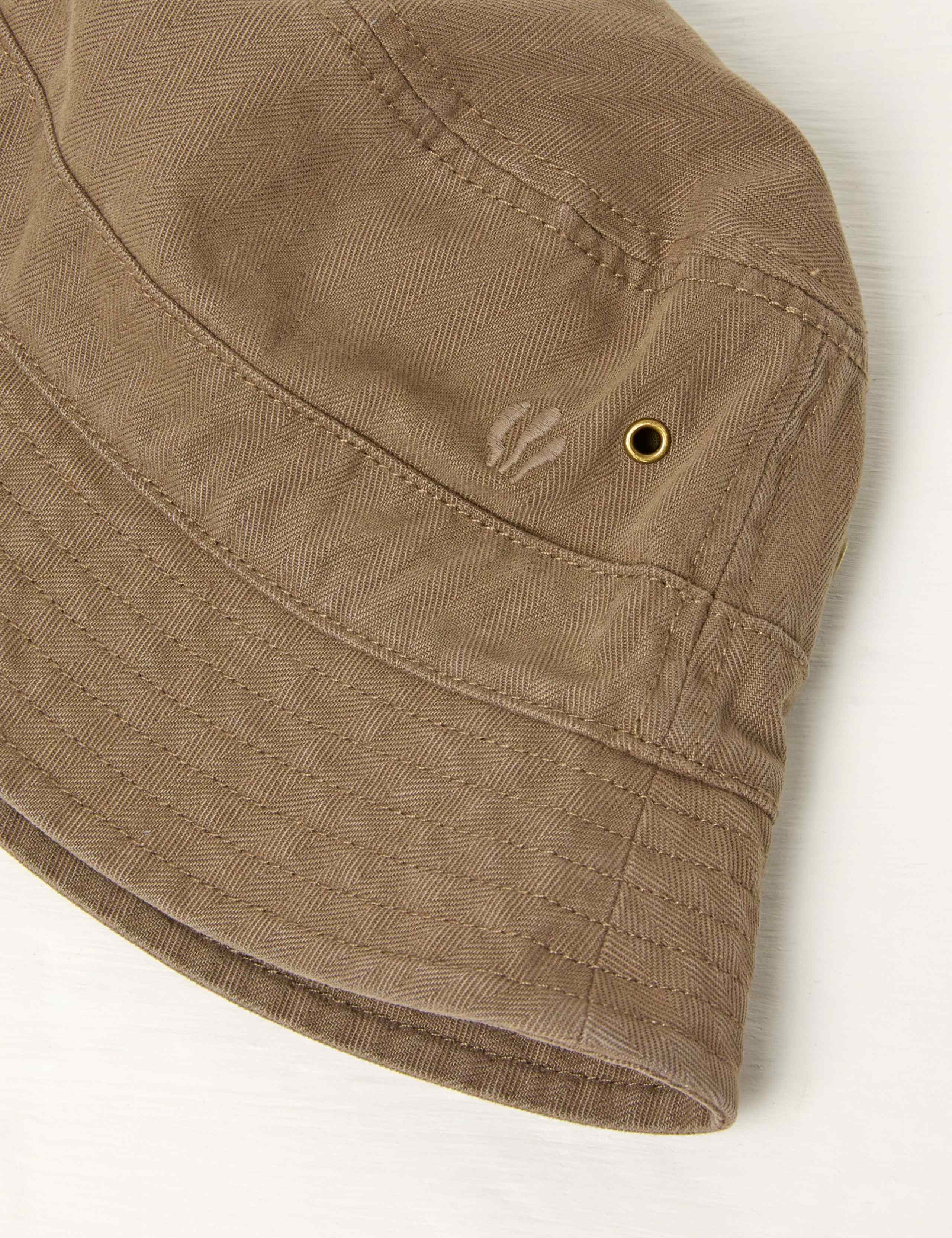 Pure Cotton Embroidered Bucket Hat 2 of 2