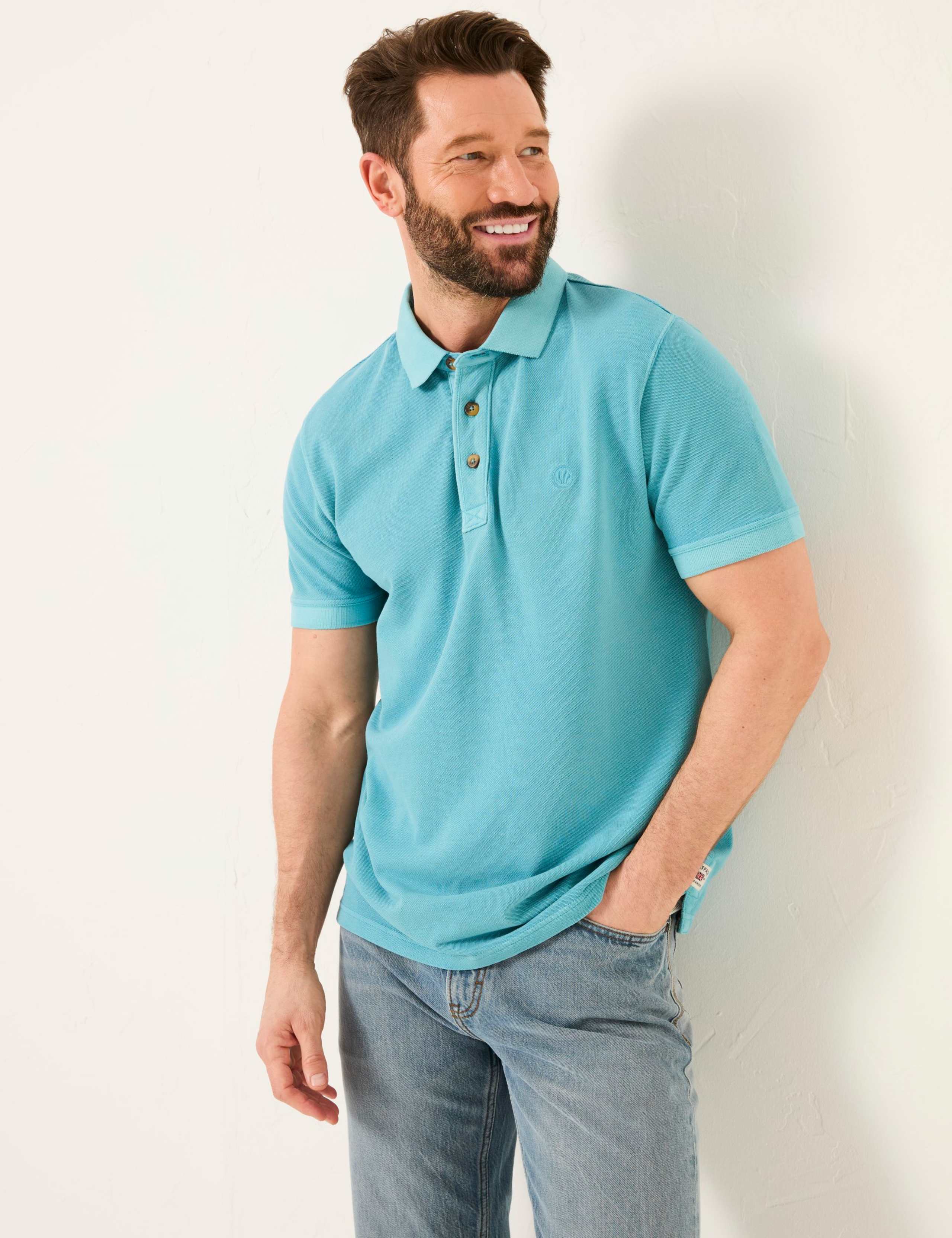 Pure Cotton Polo Shirt 1 of 6