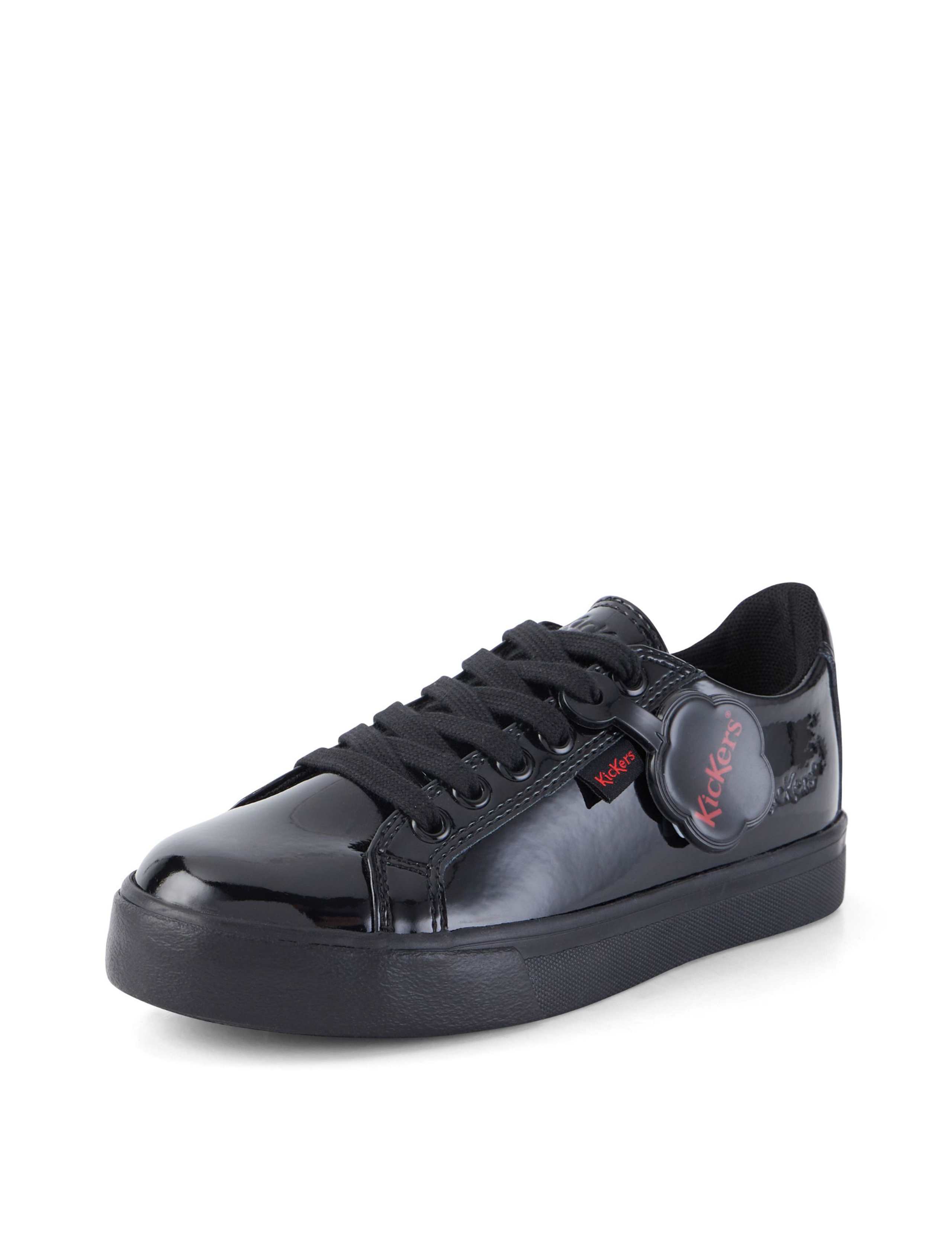 Kids' Patent Lace School Shoes (12½ Small - 2½ Large) 6 of 6