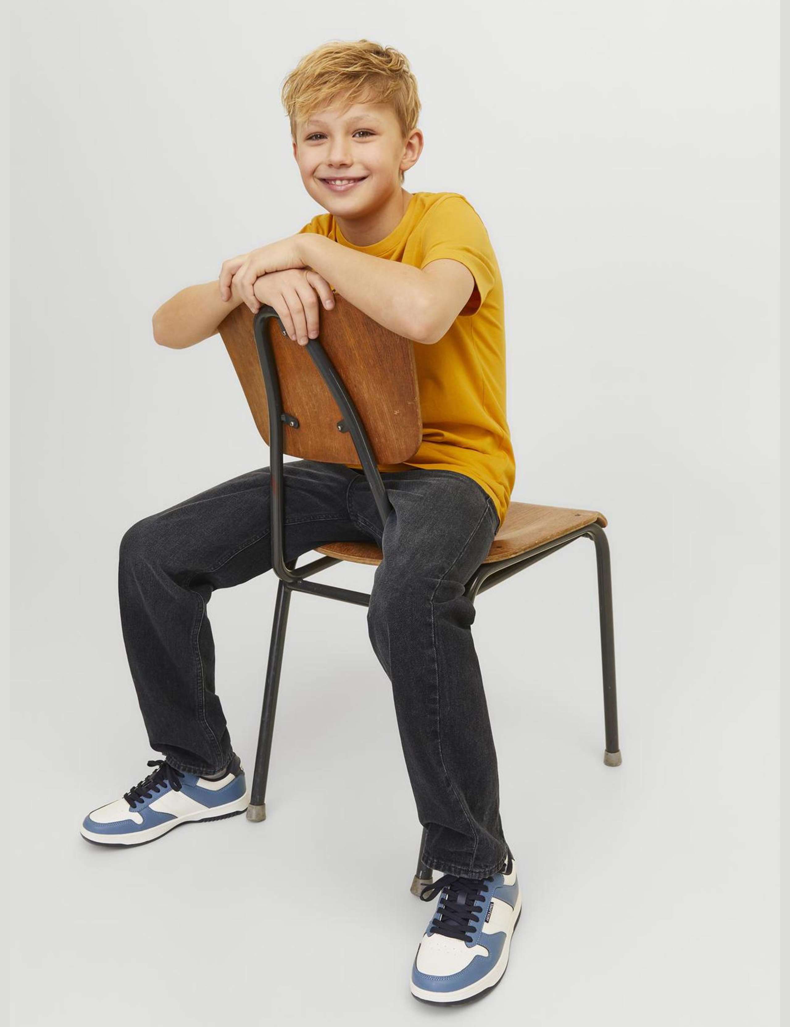 Relaxed Pure Cotton Denim Jeans (8-16 Yrs) 6 of 7