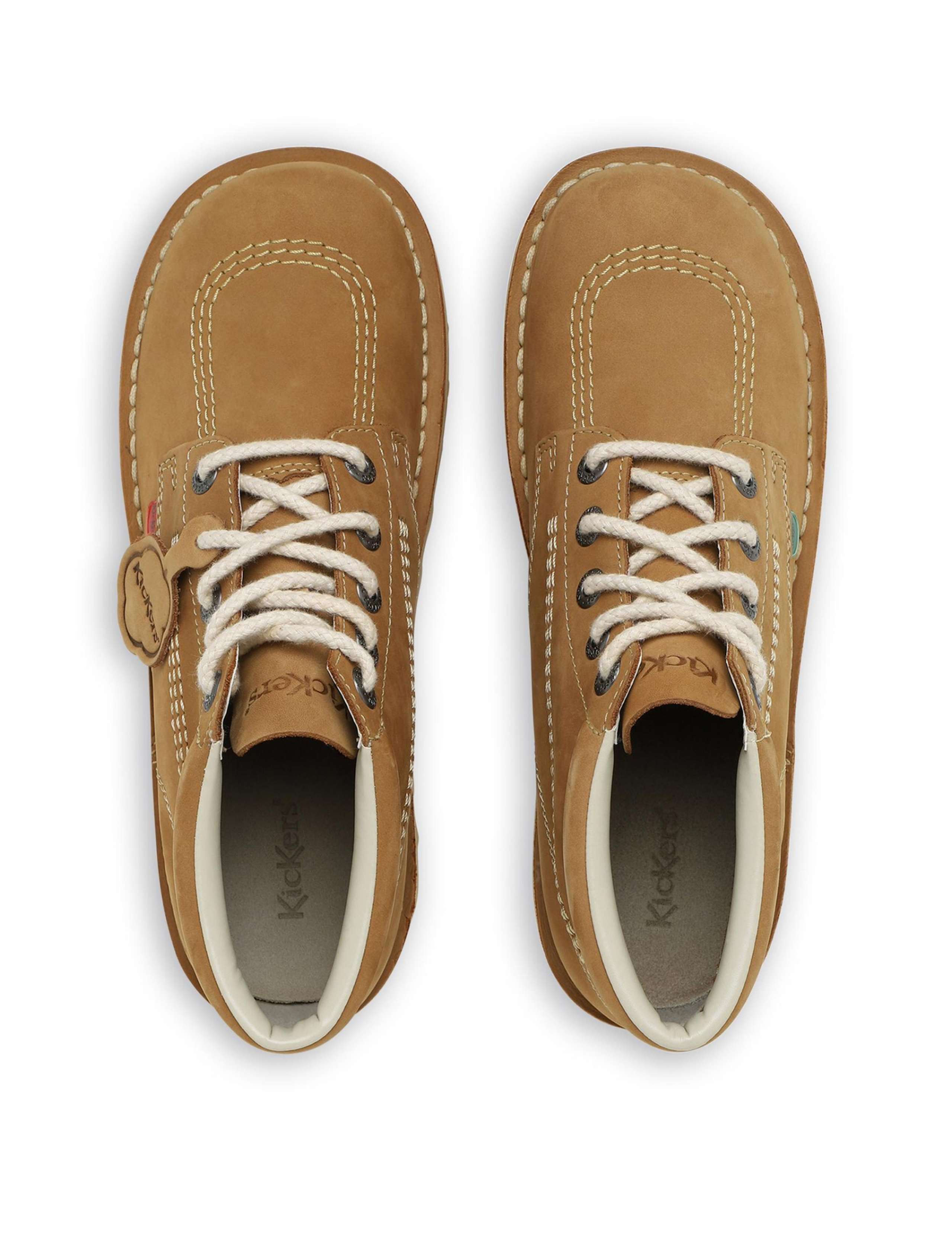 Leather Lace Up Casual Boots 3 of 5