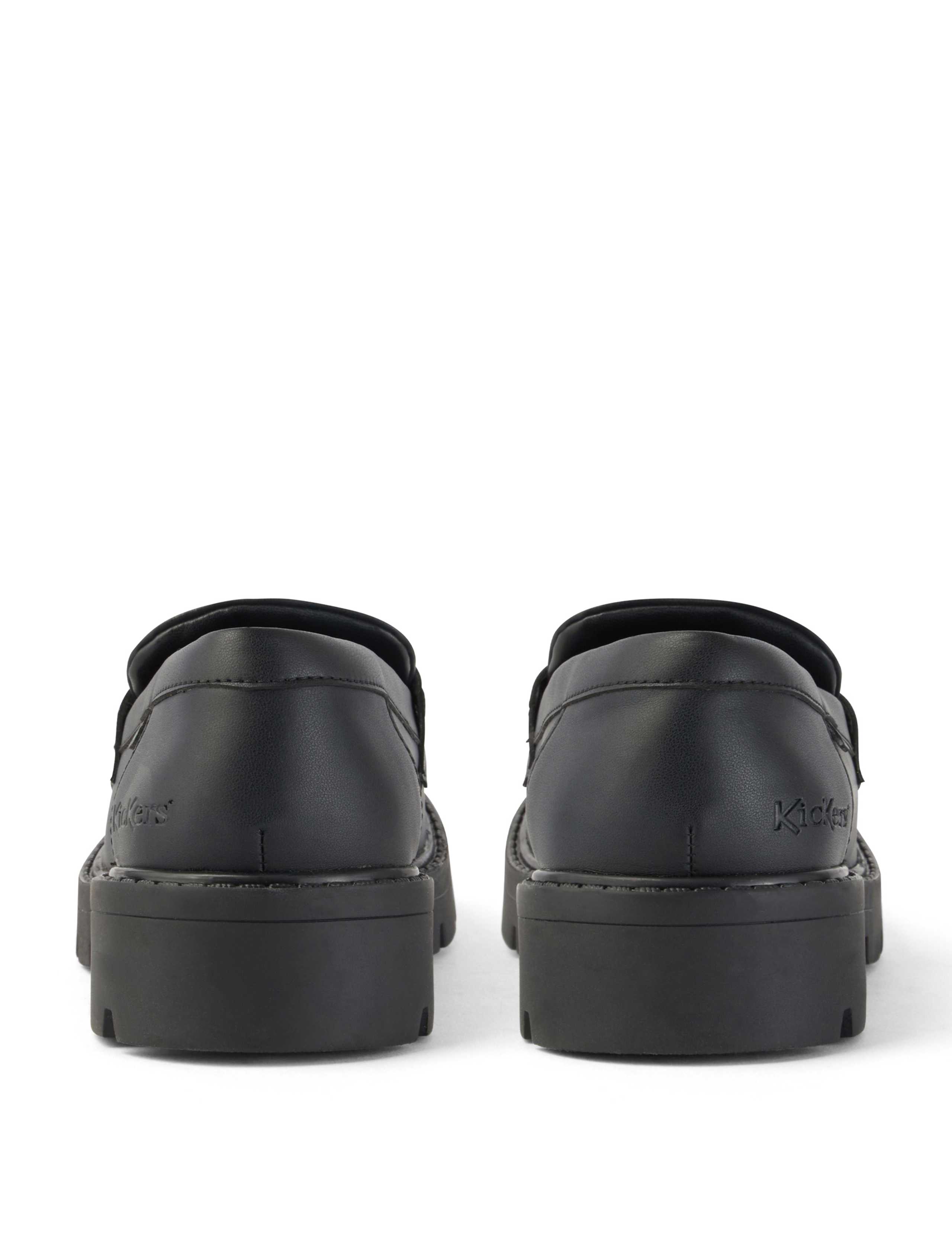 Chunky Block Heel Loafers 6 of 6