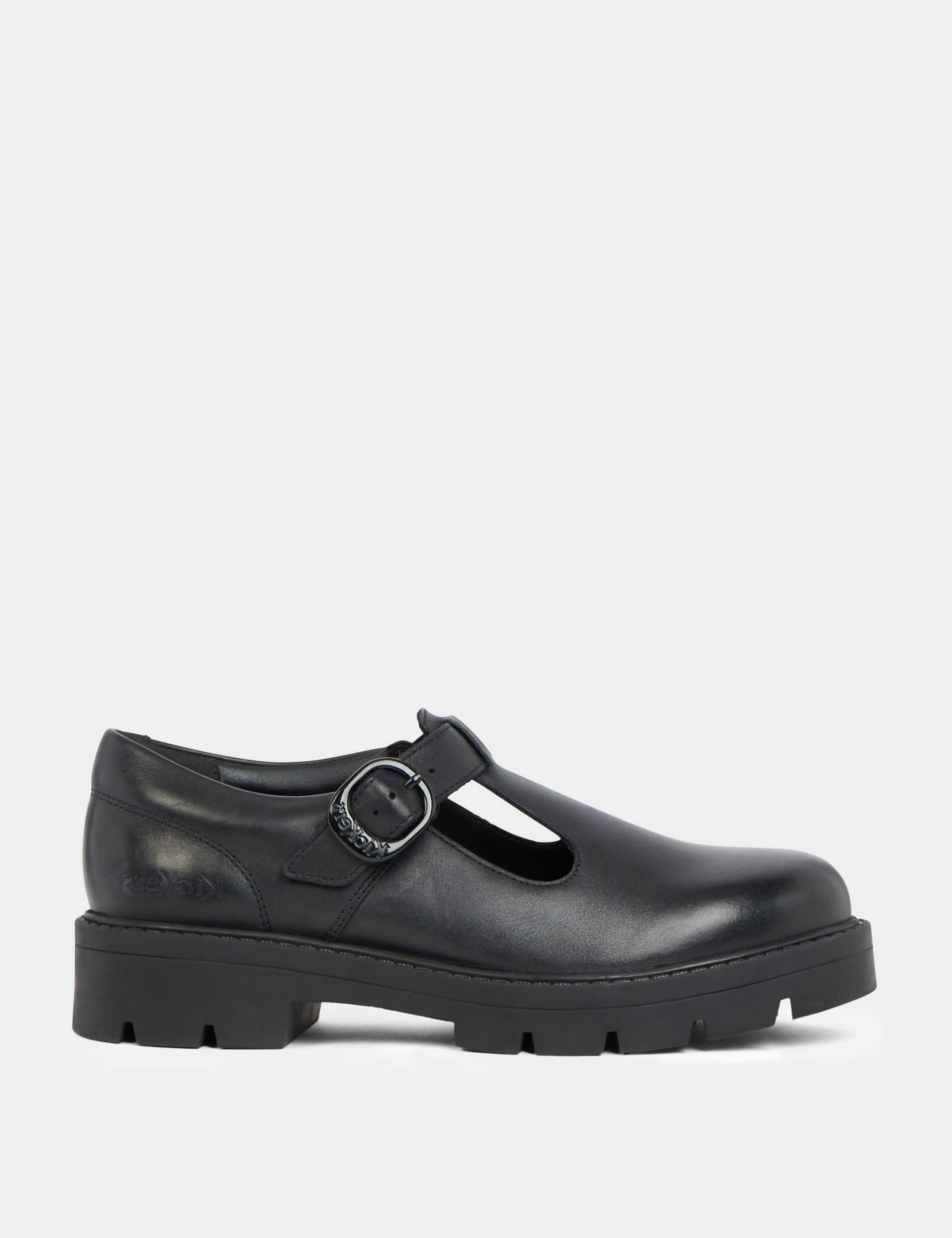Leather T-Bar Chunky Shoes 1 of 6
