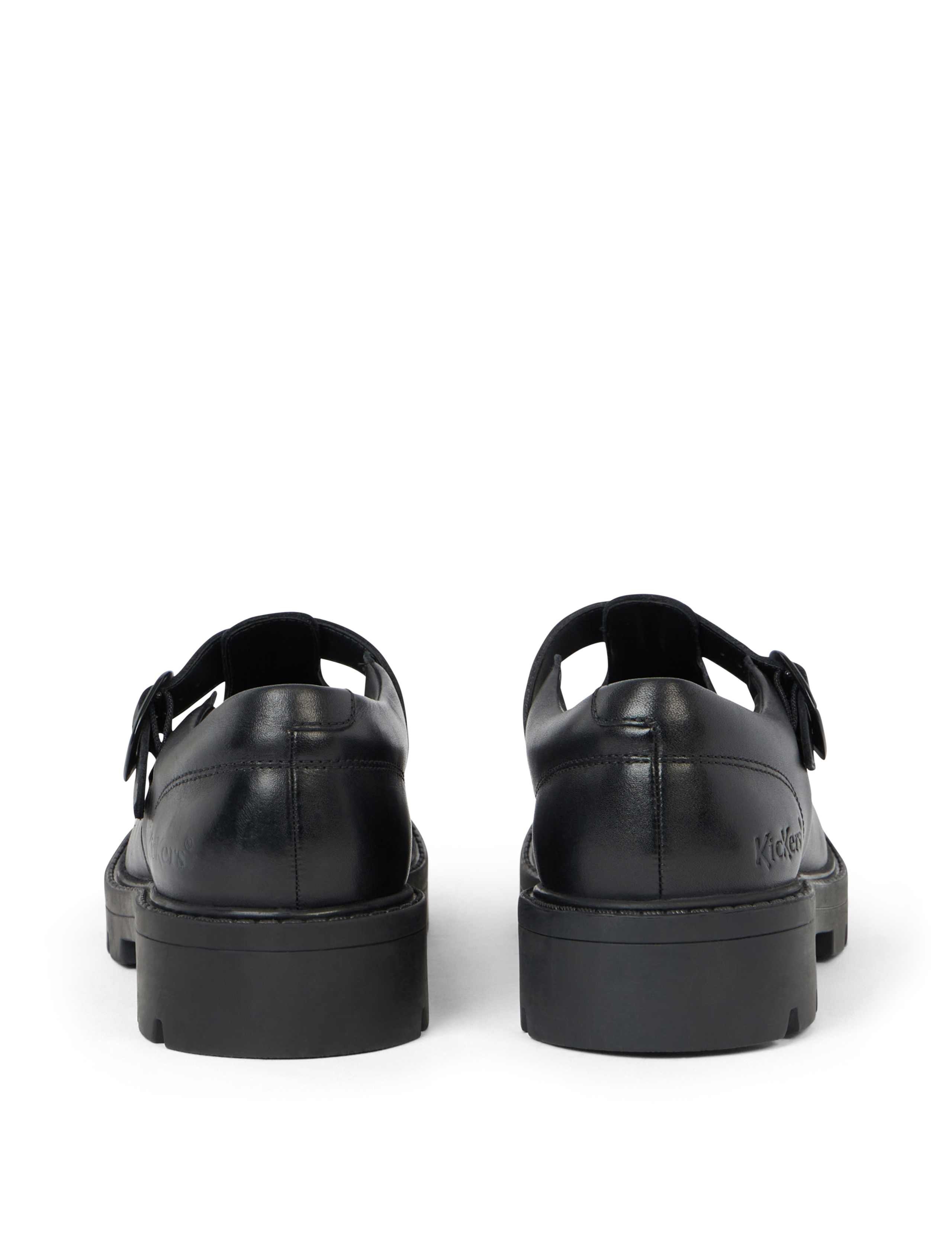 Leather T-Bar Chunky Shoes 5 of 6