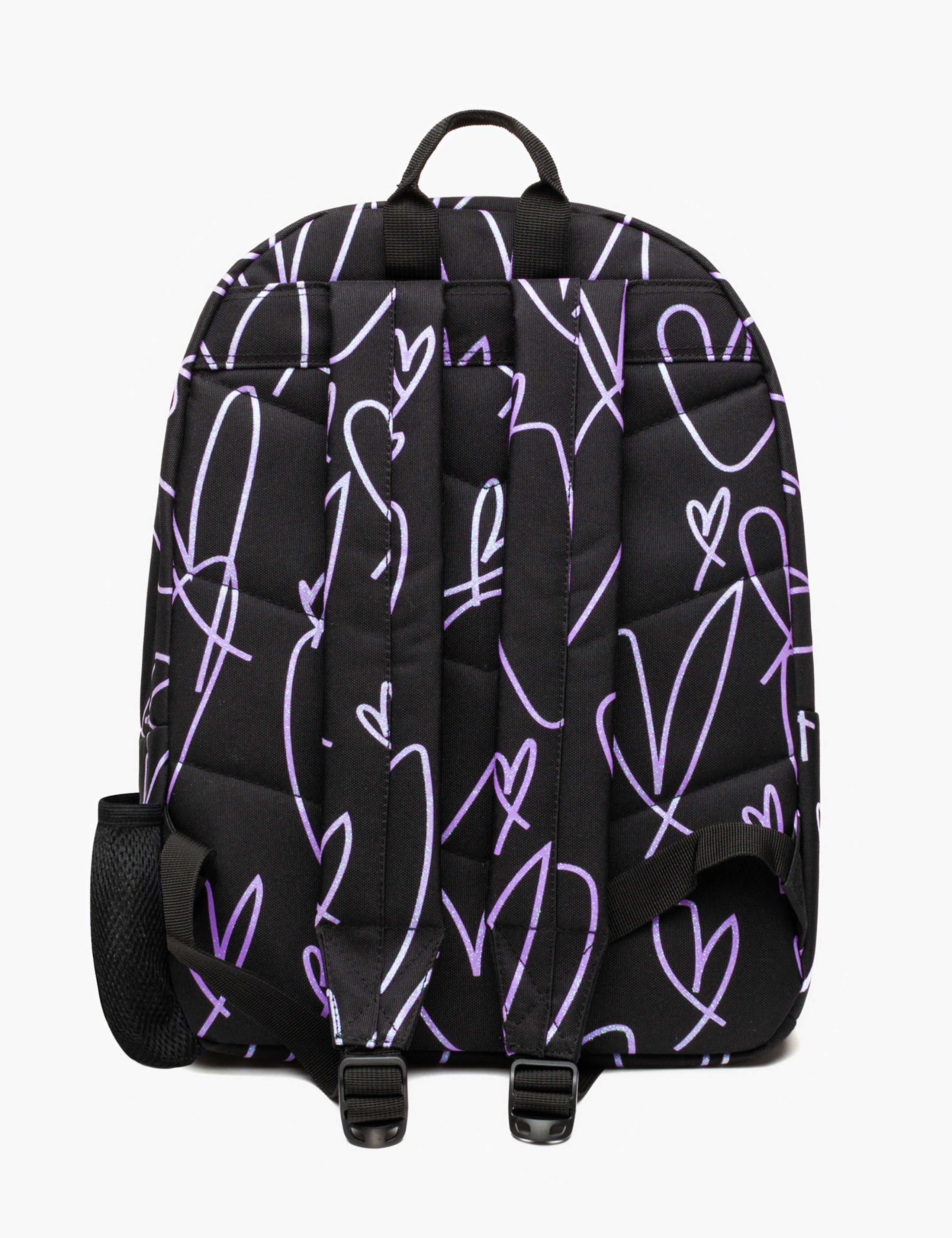 Kids' Heart Print Backpack 2 of 11