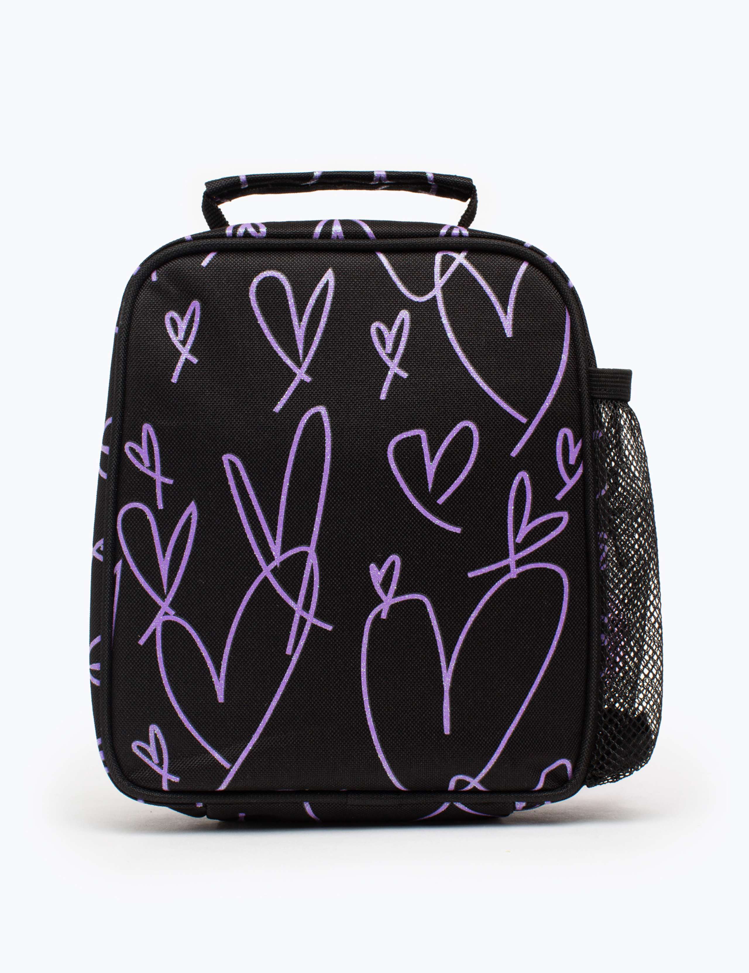 Kids' Glitter Heart Print Lunch Box 2 of 9
